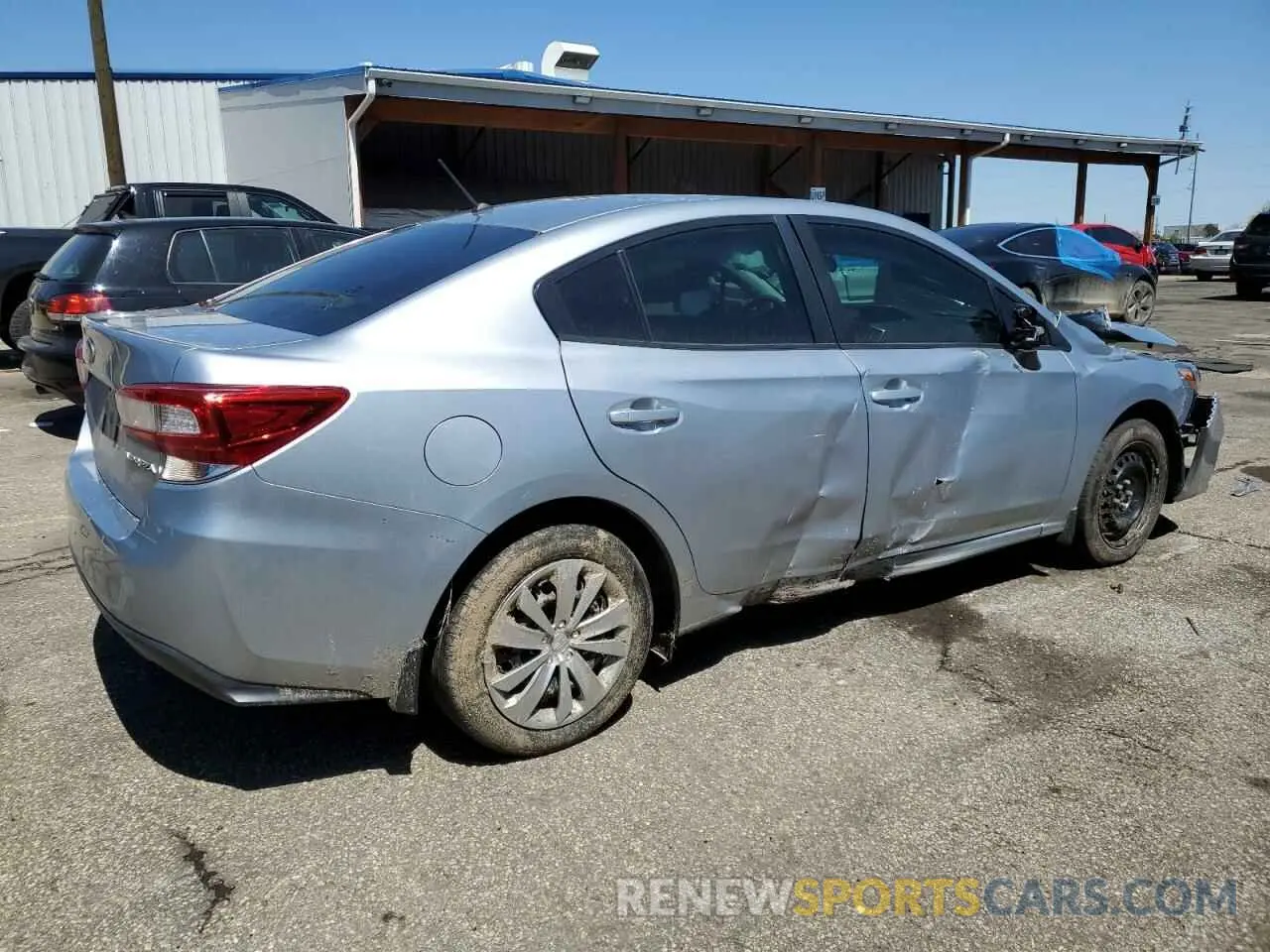 3 fotografías del automóvil dañado 4S3GKAB69K3607788 SUBARU IMPREZA 2019