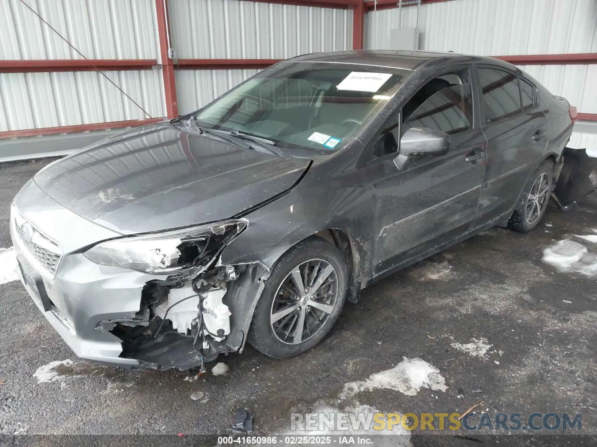 2 fotografías del automóvil dañado 4S3GKAC60K3624266 SUBARU IMPREZA 2019