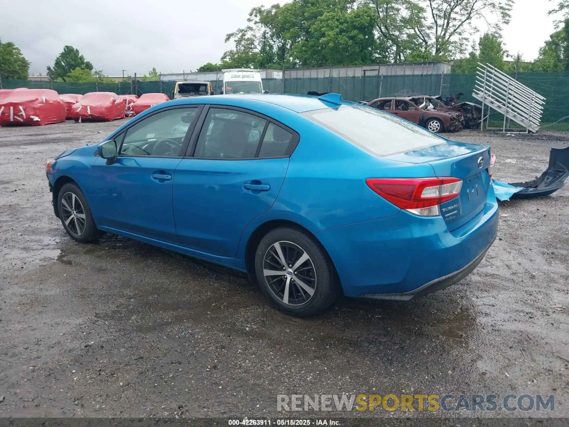 3 fotografías del automóvil dañado 4S3GKAC61K3601594 SUBARU IMPREZA 2019