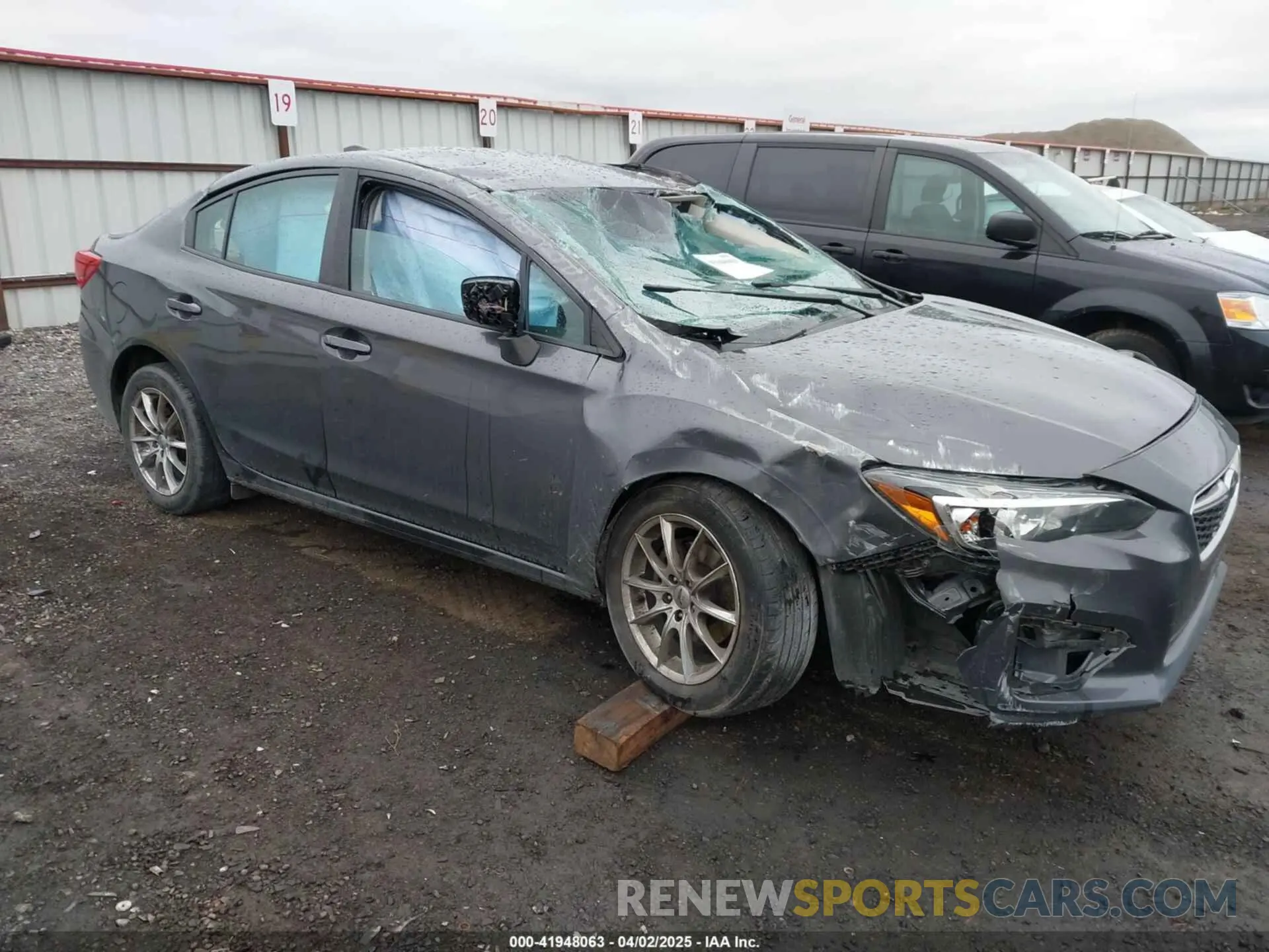 1 fotografías del automóvil dañado 4S3GKAC62K3609929 SUBARU IMPREZA 2019