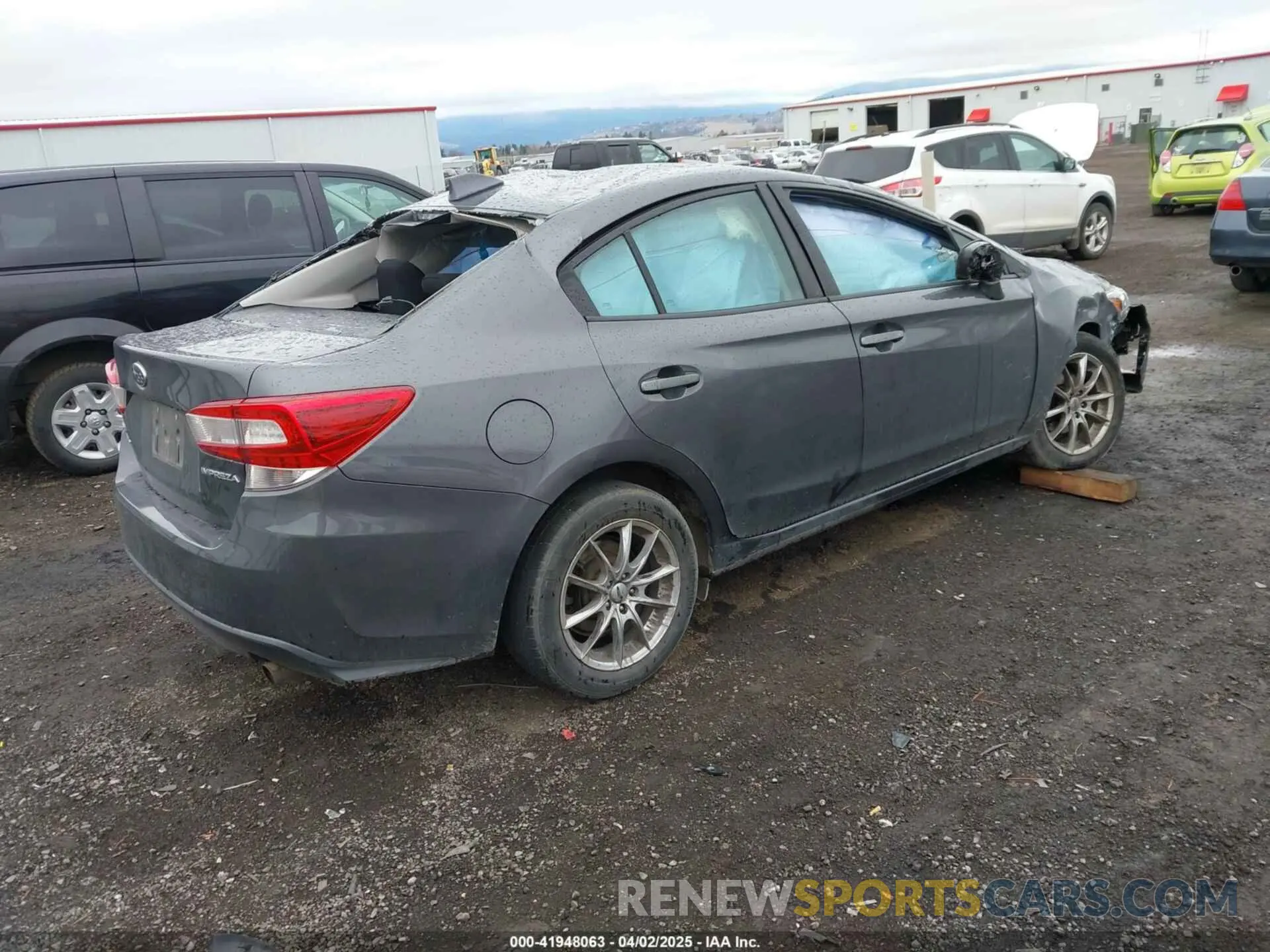 4 fotografías del automóvil dañado 4S3GKAC62K3609929 SUBARU IMPREZA 2019