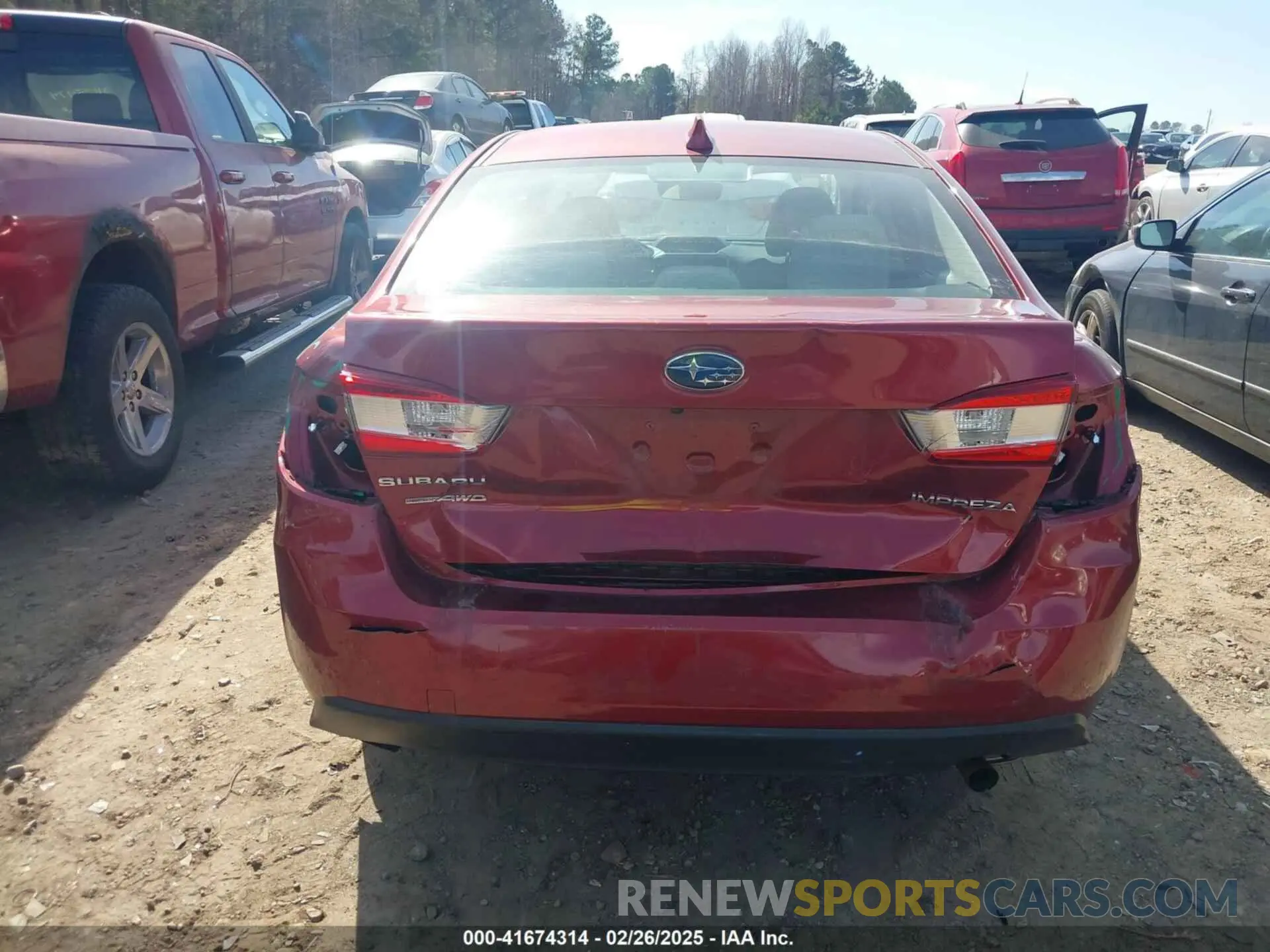 17 fotografías del automóvil dañado 4S3GKAC65K3610248 SUBARU IMPREZA 2019