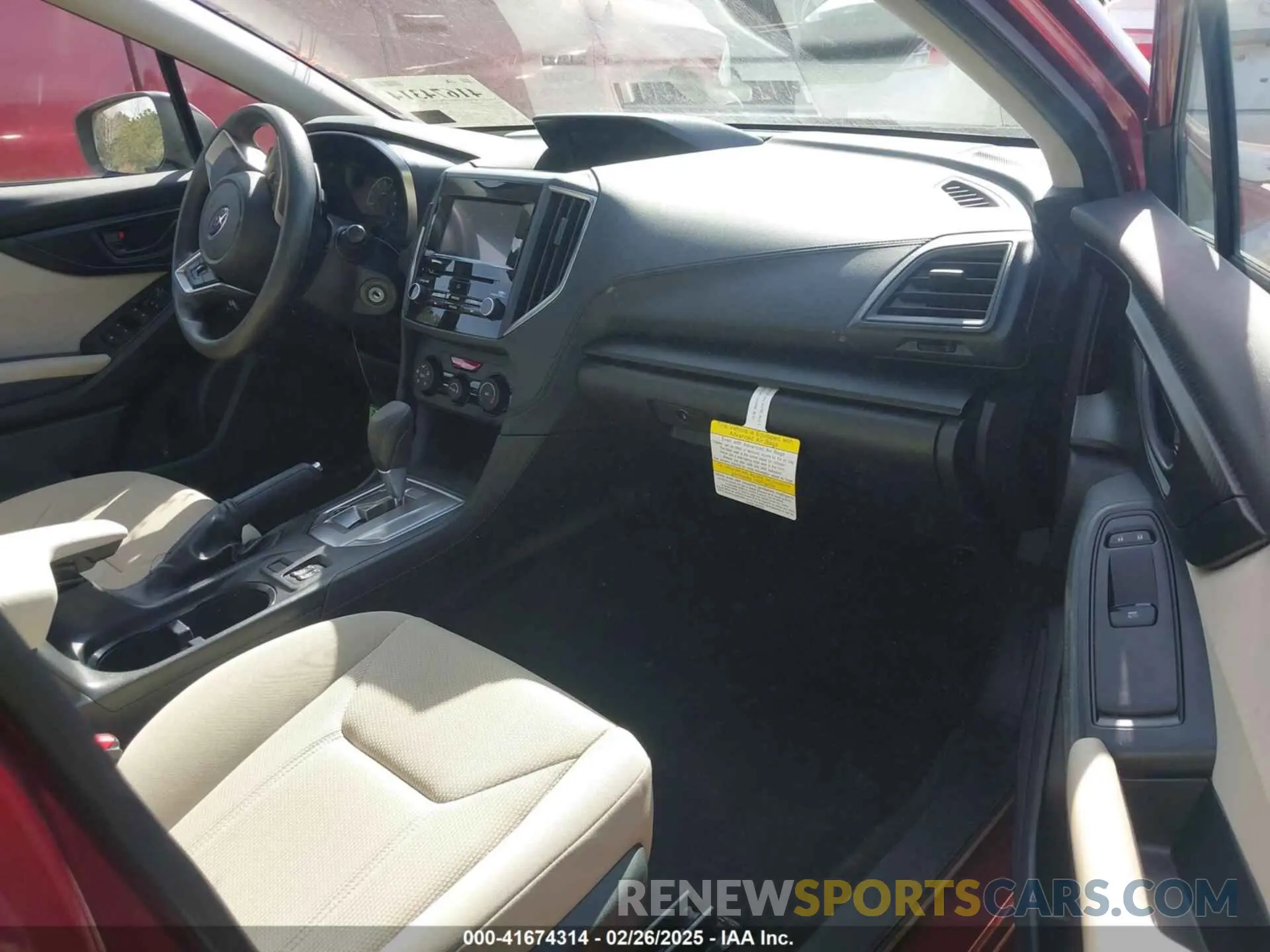 5 fotografías del automóvil dañado 4S3GKAC65K3610248 SUBARU IMPREZA 2019