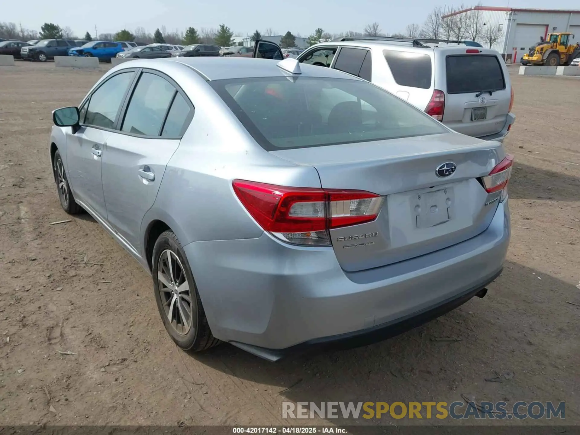 3 fotografías del automóvil dañado 4S3GKAC67K3625270 SUBARU IMPREZA 2019