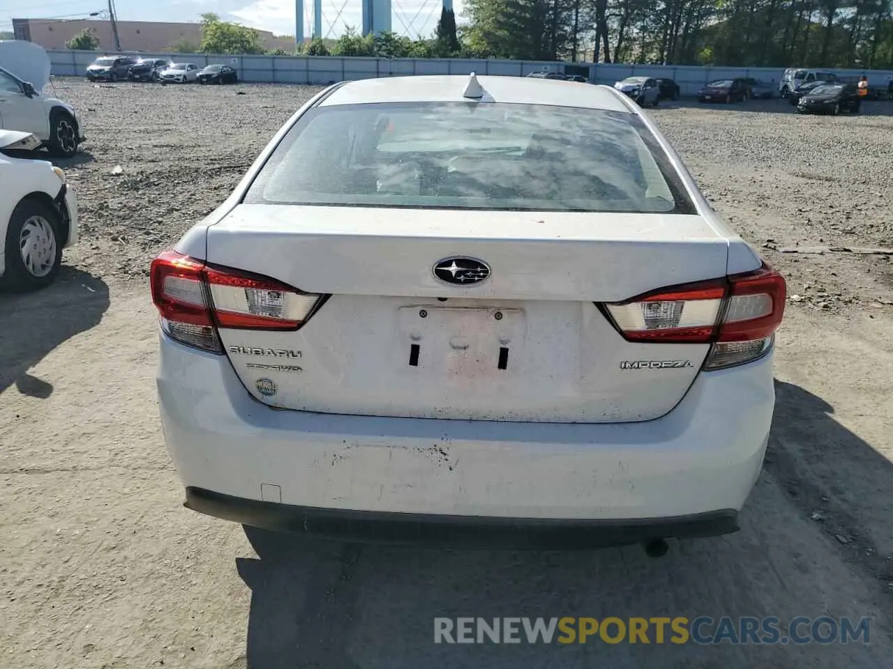 6 fotografías del automóvil dañado 4S3GKAD60K3615548 SUBARU IMPREZA 2019