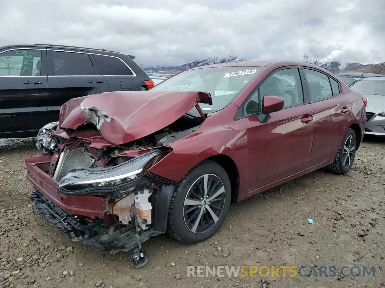1 fotografías del automóvil dañado 4S3GKAD60K3617638 SUBARU IMPREZA 2019