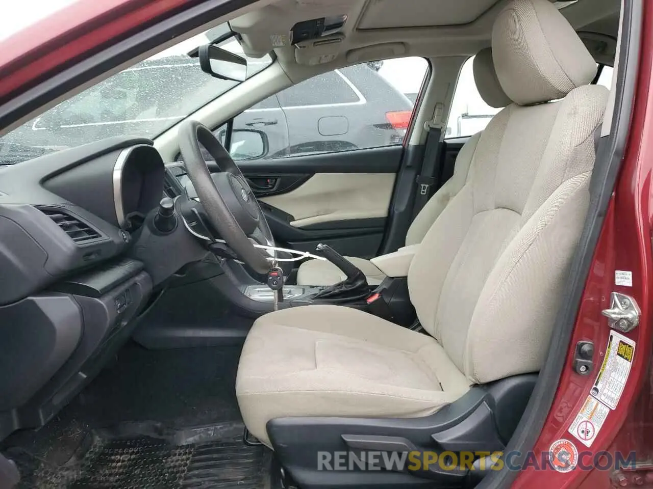 7 fotografías del automóvil dañado 4S3GKAD60K3617638 SUBARU IMPREZA 2019