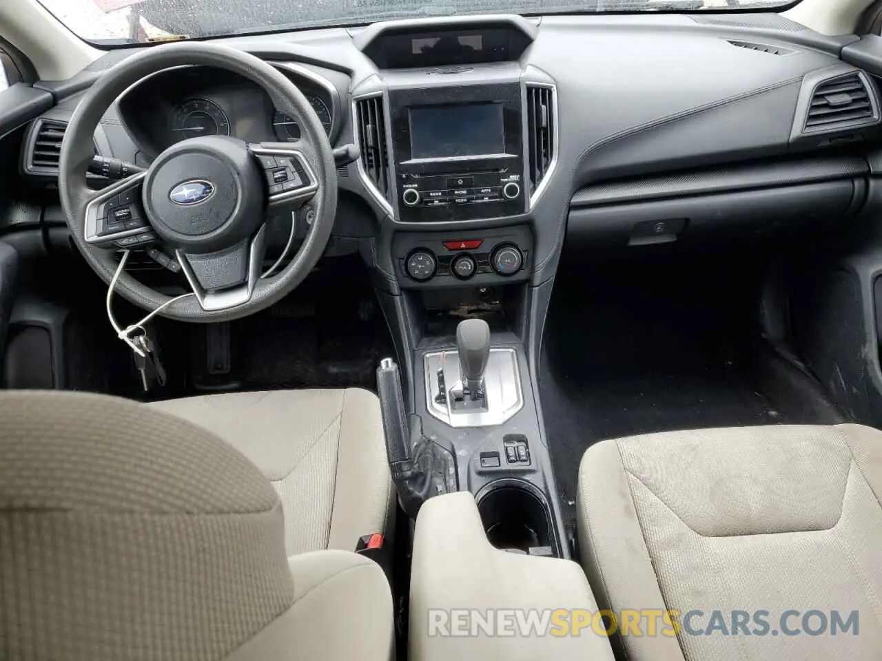 8 fotografías del automóvil dañado 4S3GKAD60K3617638 SUBARU IMPREZA 2019