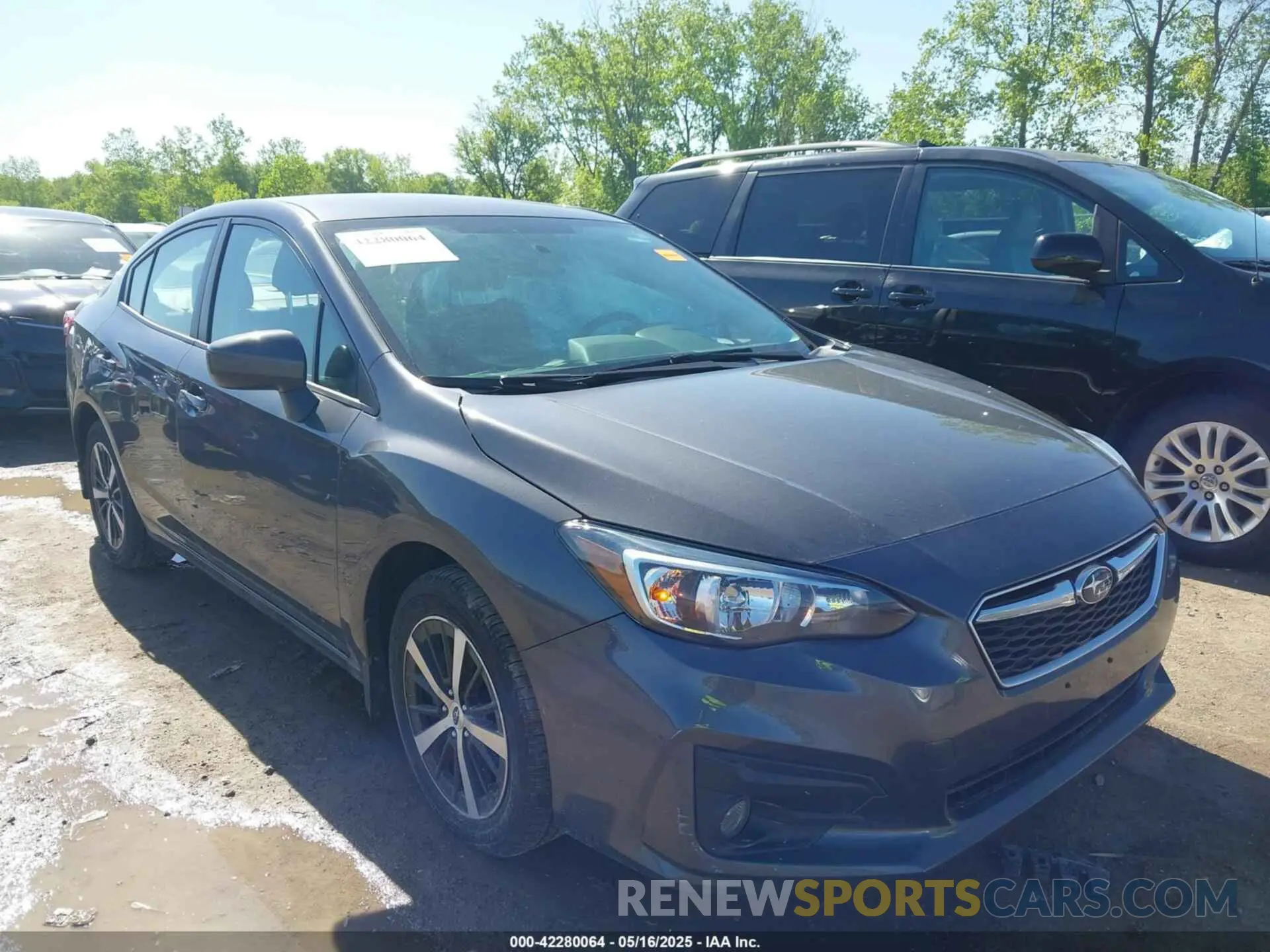 1 fotografías del automóvil dañado 4S3GKAD63K3611073 SUBARU IMPREZA 2019