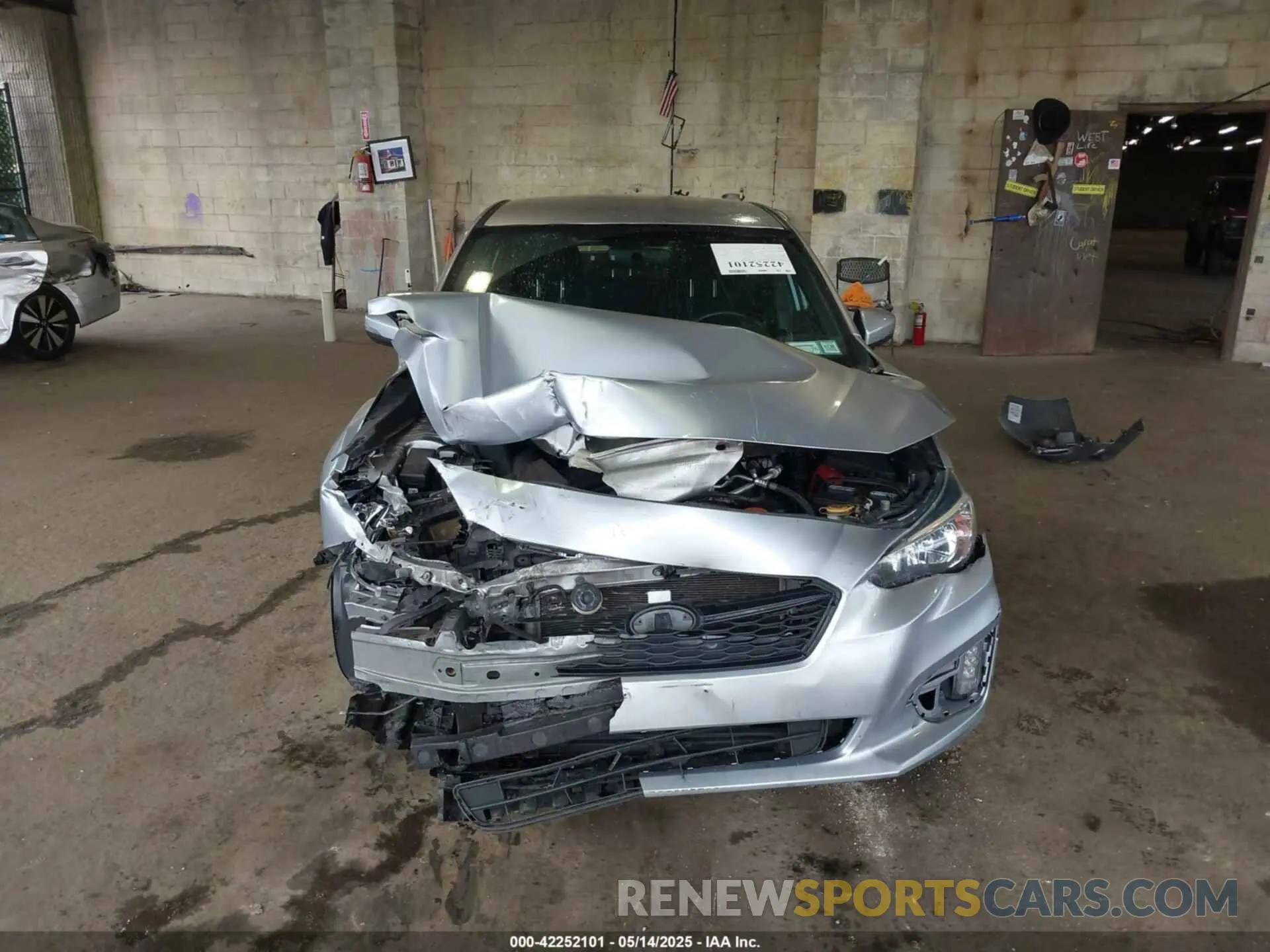 13 fotografías del automóvil dañado 4S3GKAJ60K3603050 SUBARU IMPREZA 2019