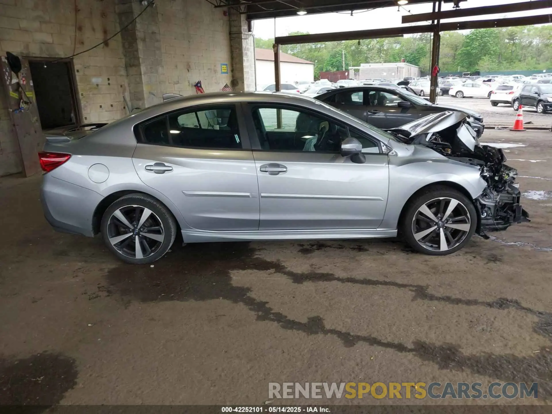 14 fotografías del automóvil dañado 4S3GKAJ60K3603050 SUBARU IMPREZA 2019