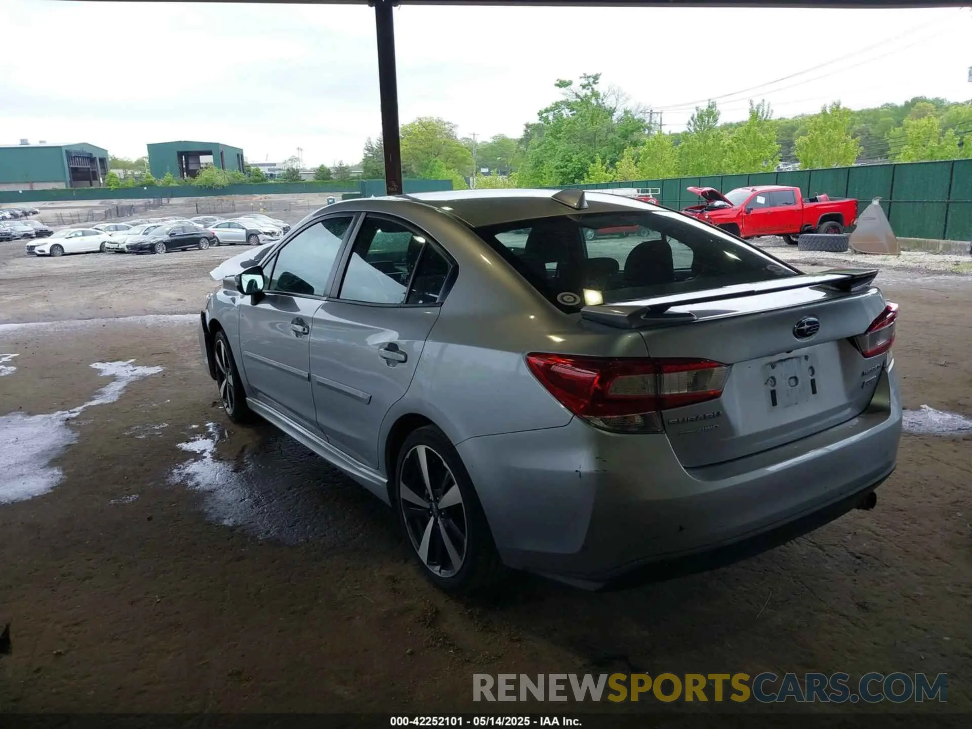 3 fotografías del automóvil dañado 4S3GKAJ60K3603050 SUBARU IMPREZA 2019