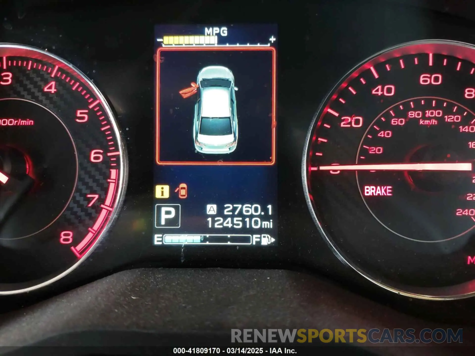7 fotografías del automóvil dañado 4S3GKAJ61K3607155 SUBARU IMPREZA 2019