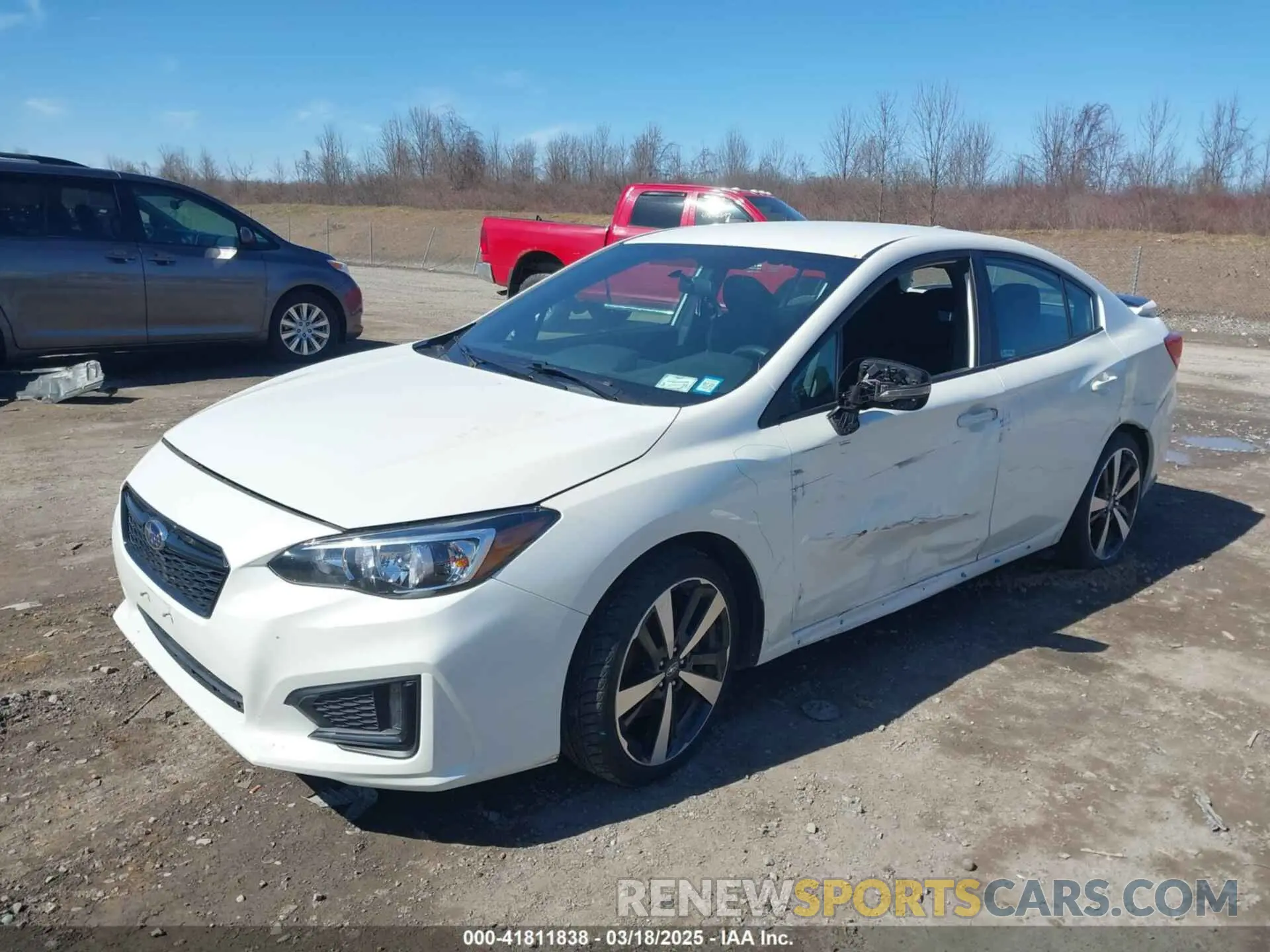 2 fotografías del automóvil dañado 4S3GKAJ64K3615685 SUBARU IMPREZA 2019