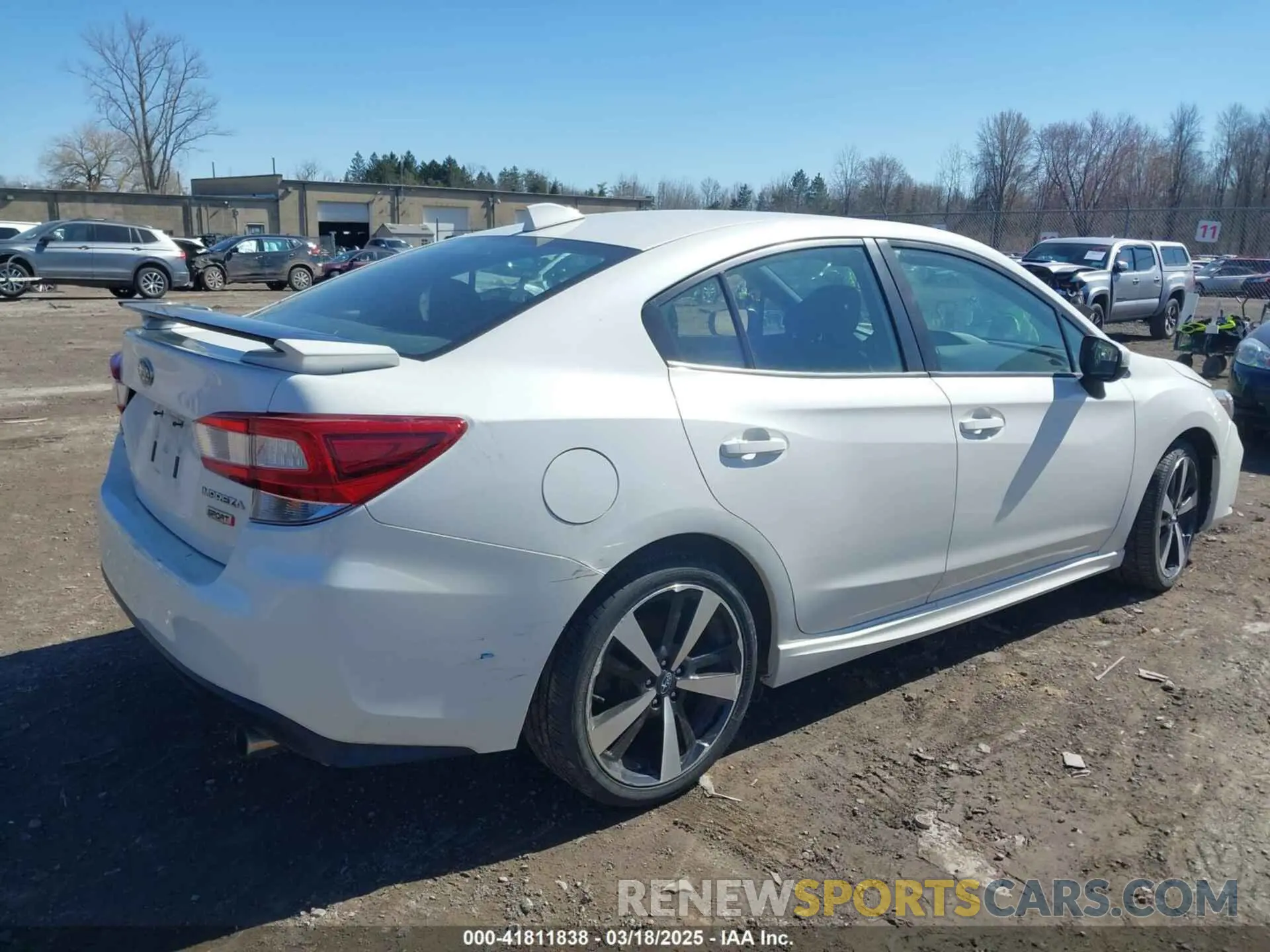4 fotografías del automóvil dañado 4S3GKAJ64K3615685 SUBARU IMPREZA 2019