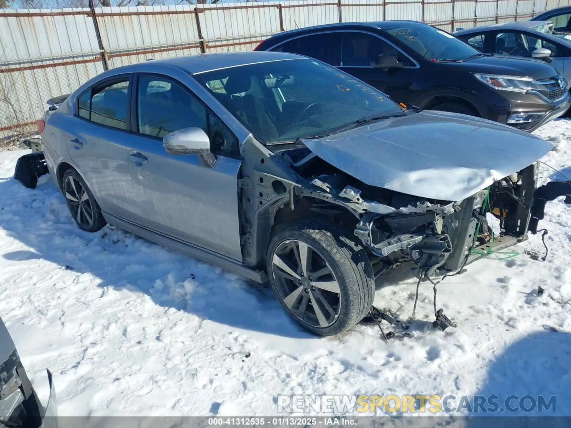 1 fotografías del automóvil dañado 4S3GKAJ65K3606431 SUBARU IMPREZA 2019