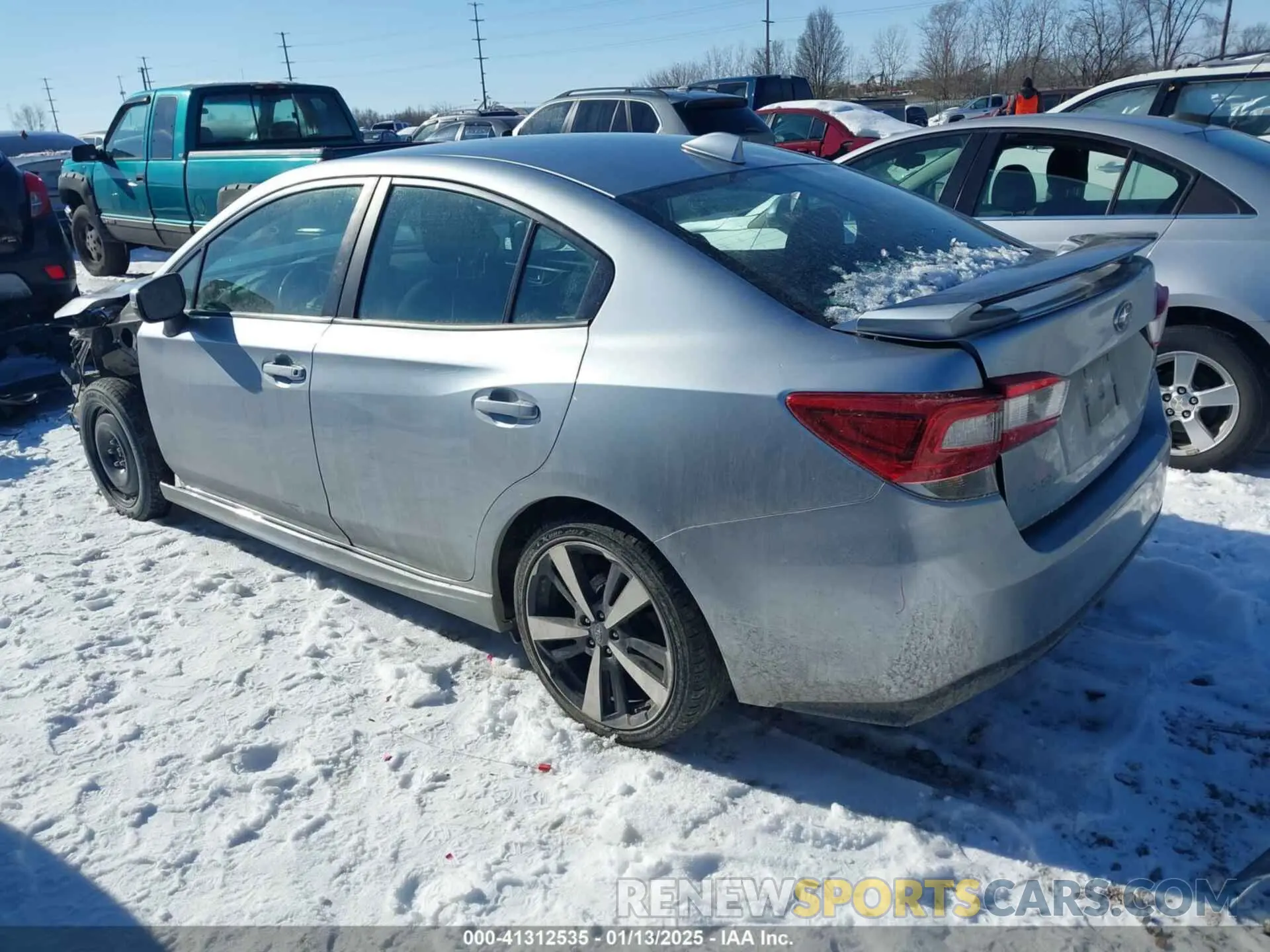 3 fotografías del automóvil dañado 4S3GKAJ65K3606431 SUBARU IMPREZA 2019