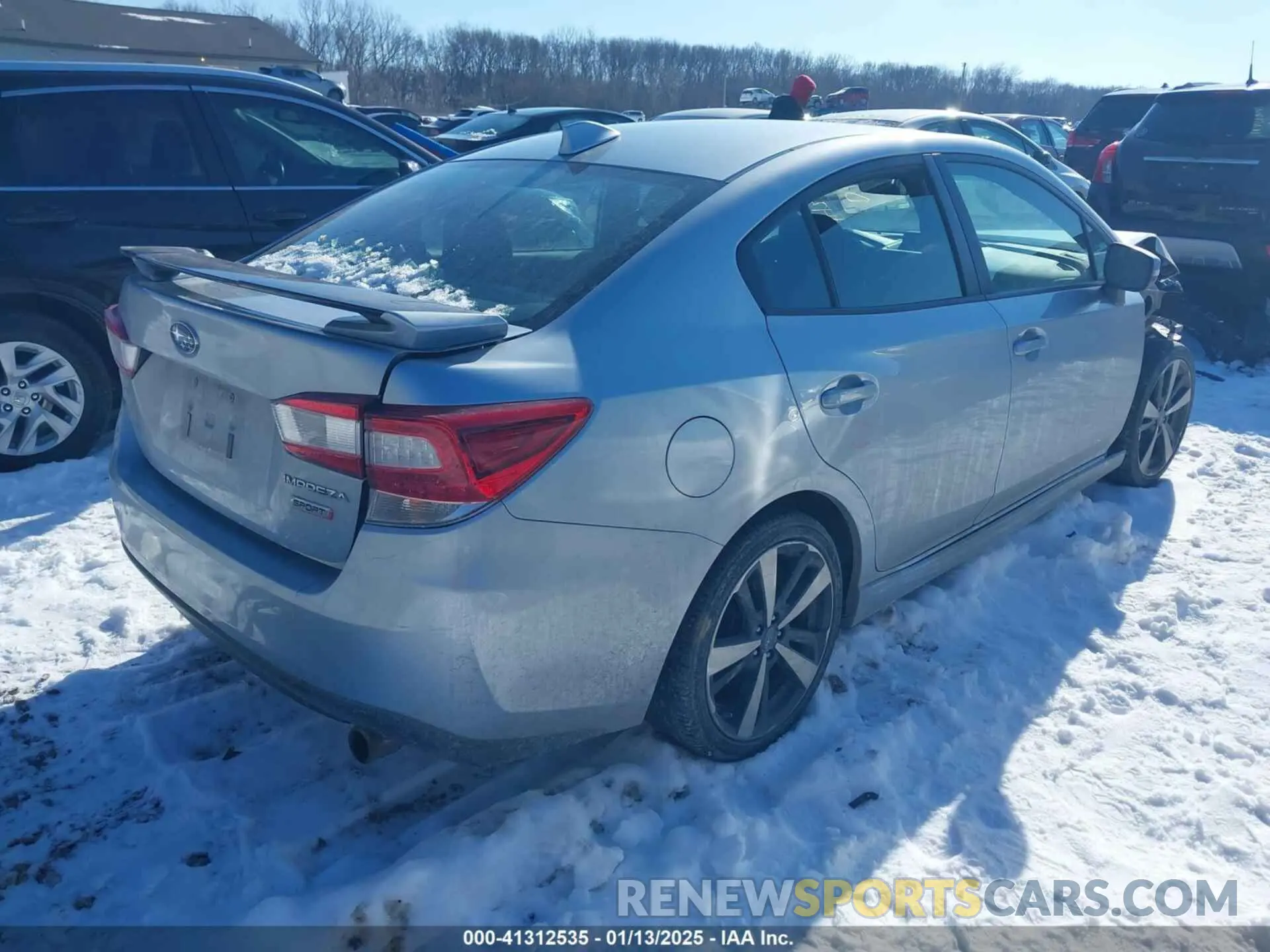 4 fotografías del automóvil dañado 4S3GKAJ65K3606431 SUBARU IMPREZA 2019