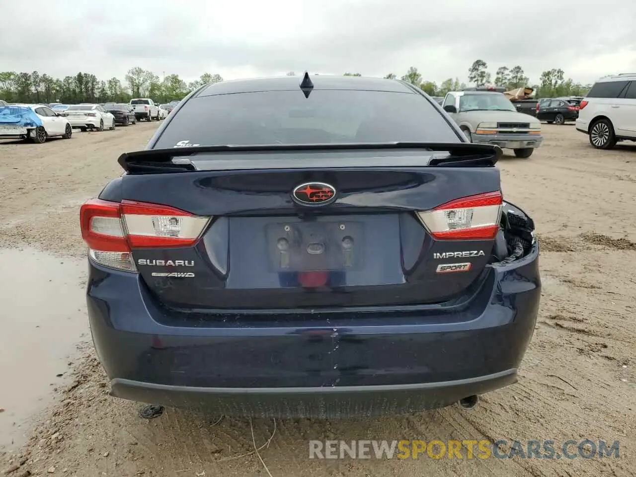 6 fotografías del automóvil dañado 4S3GKAJ66K3616918 SUBARU IMPREZA 2019