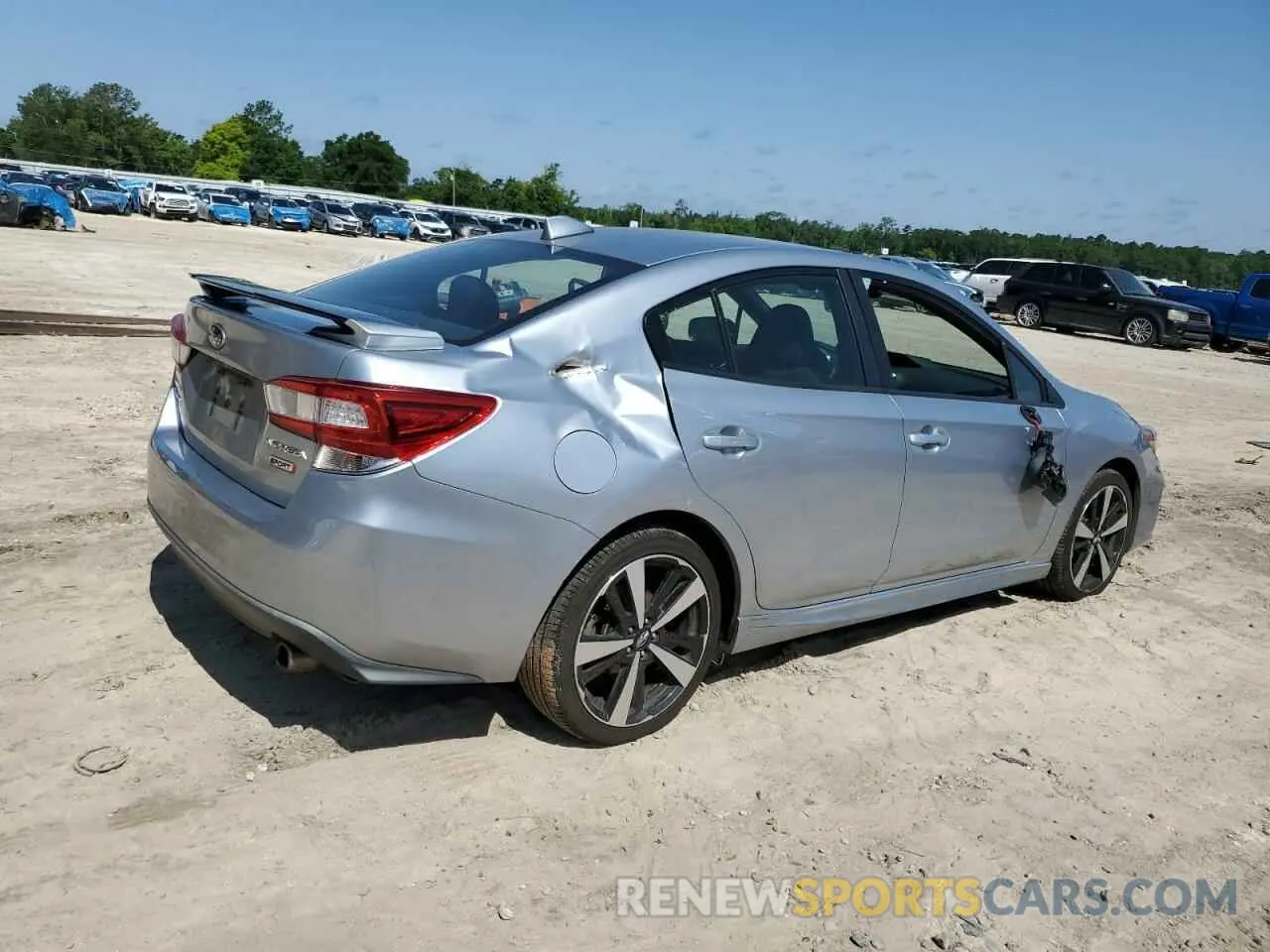 3 fotografías del automóvil dañado 4S3GKAM60K3625321 SUBARU IMPREZA 2019