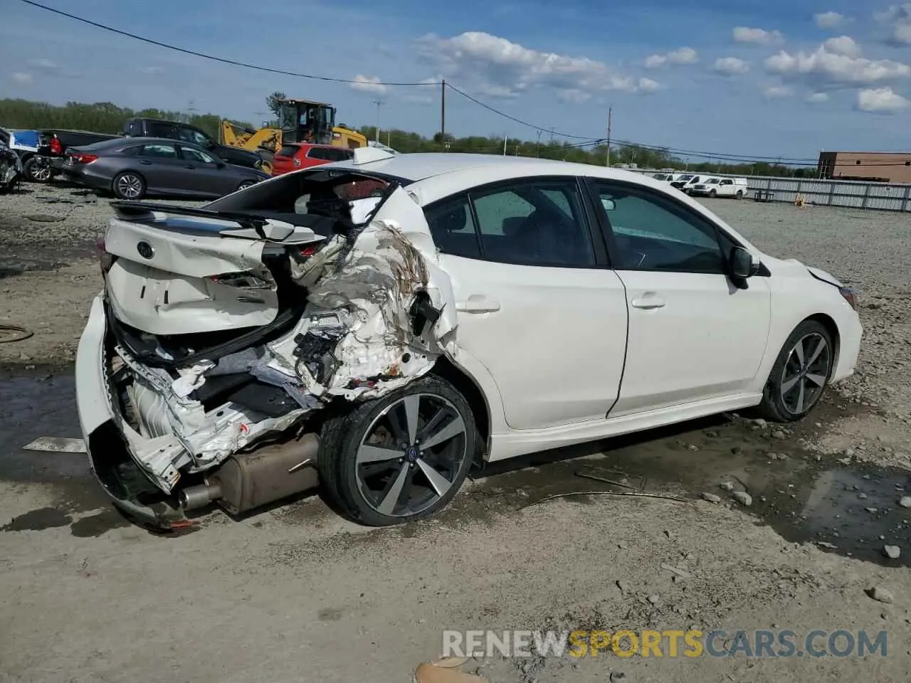 3 fotografías del automóvil dañado 4S3GKAM62K3619357 SUBARU IMPREZA 2019