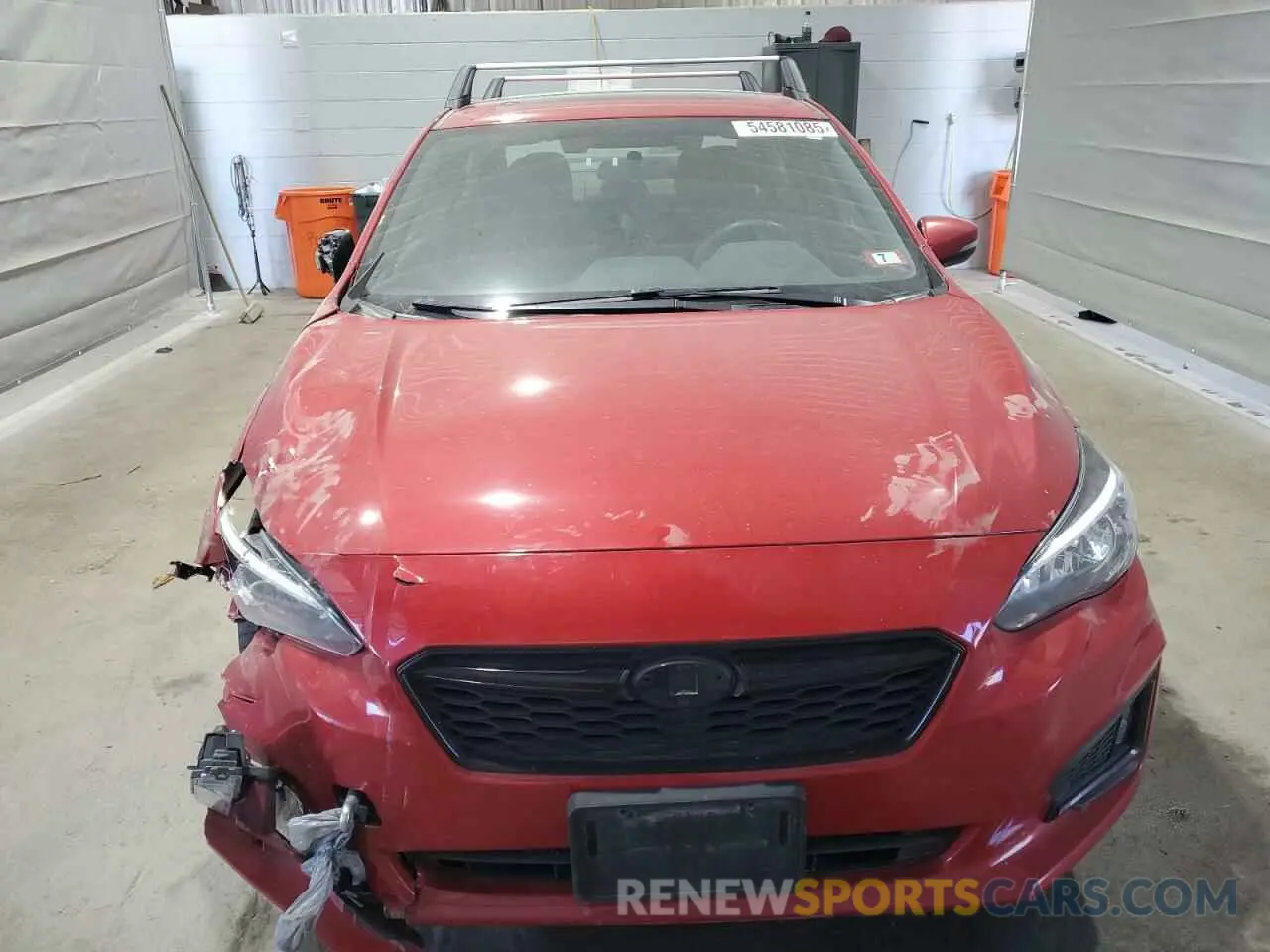 5 fotografías del automóvil dañado 4S3GKAM64K3622132 SUBARU IMPREZA 2019