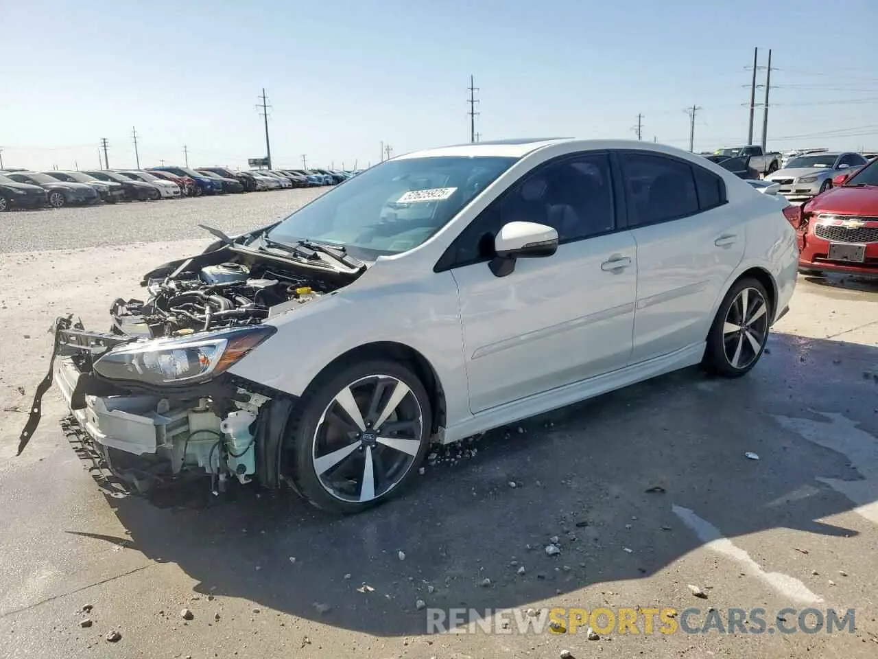 1 fotografías del automóvil dañado 4S3GKAM66K3609771 SUBARU IMPREZA 2019
