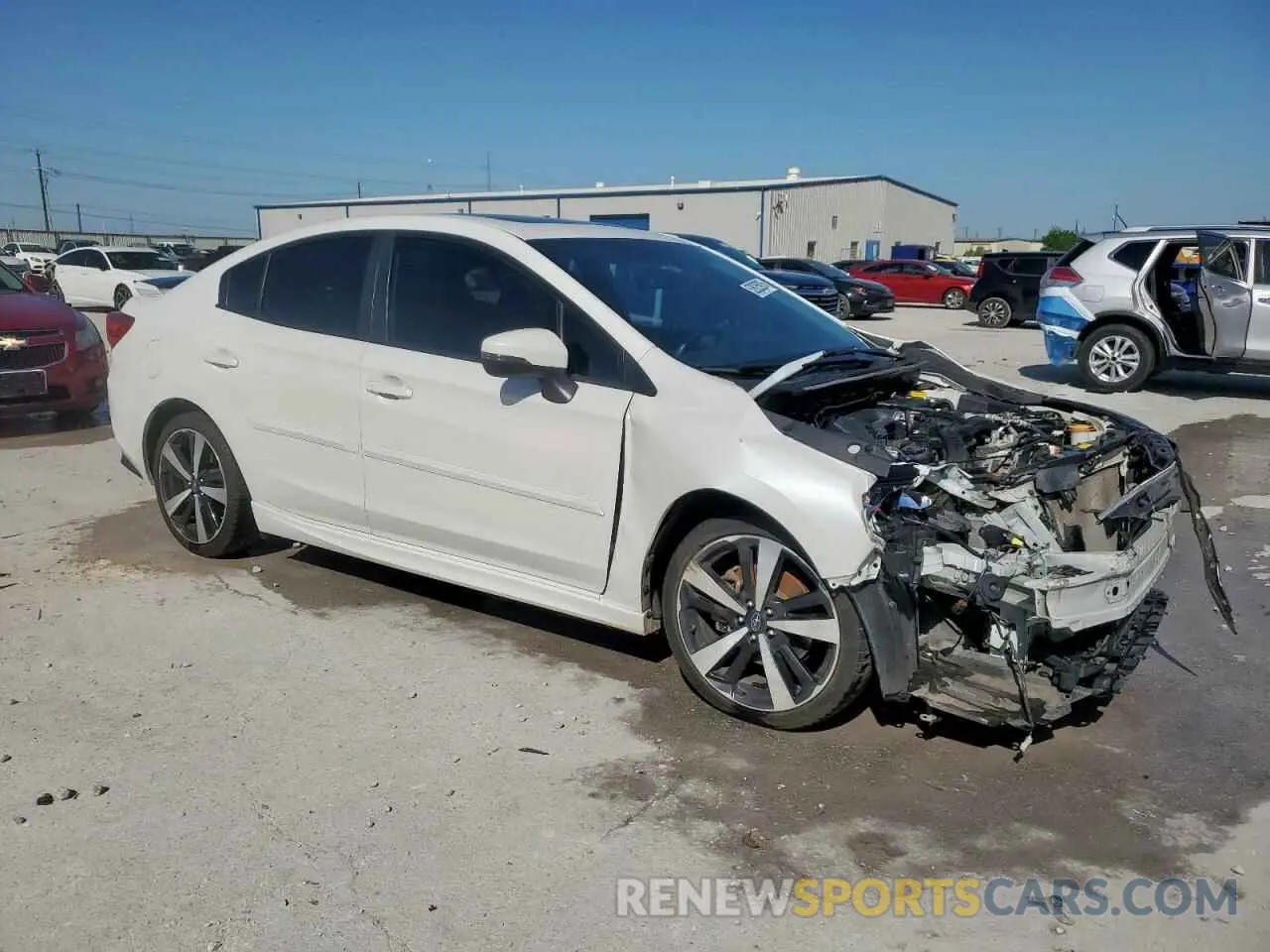 4 fotografías del automóvil dañado 4S3GKAM66K3609771 SUBARU IMPREZA 2019