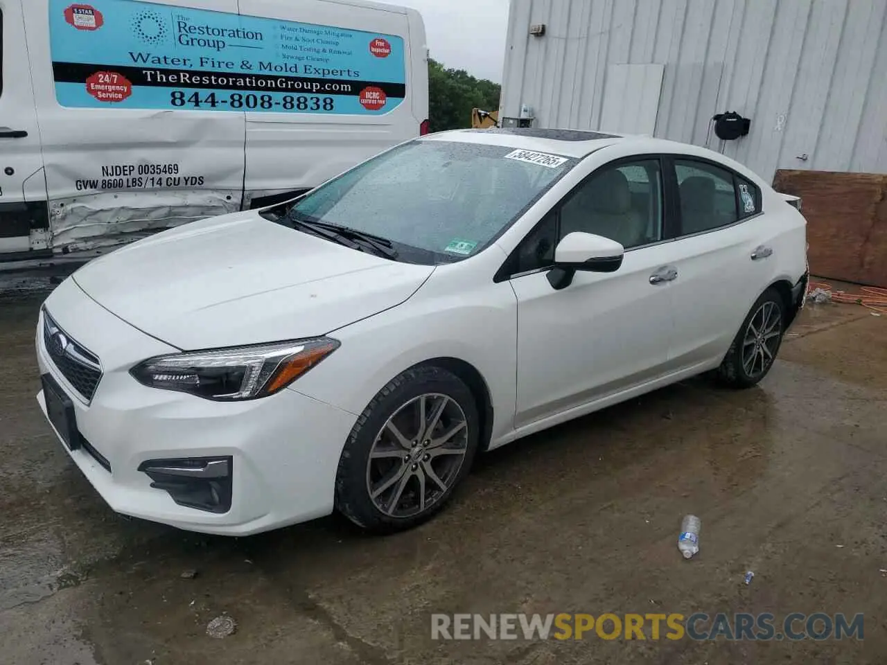1 fotografías del automóvil dañado 4S3GKAT65K3600643 SUBARU IMPREZA 2019