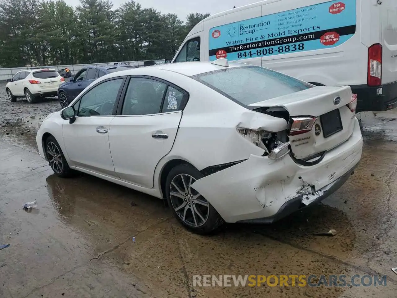 2 fotografías del automóvil dañado 4S3GKAT65K3600643 SUBARU IMPREZA 2019