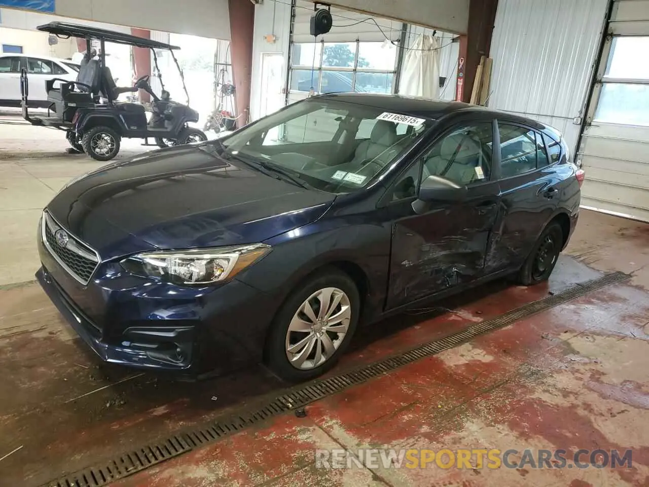 1 fotografías del automóvil dañado 4S3GTAA60K3725095 SUBARU IMPREZA 2019