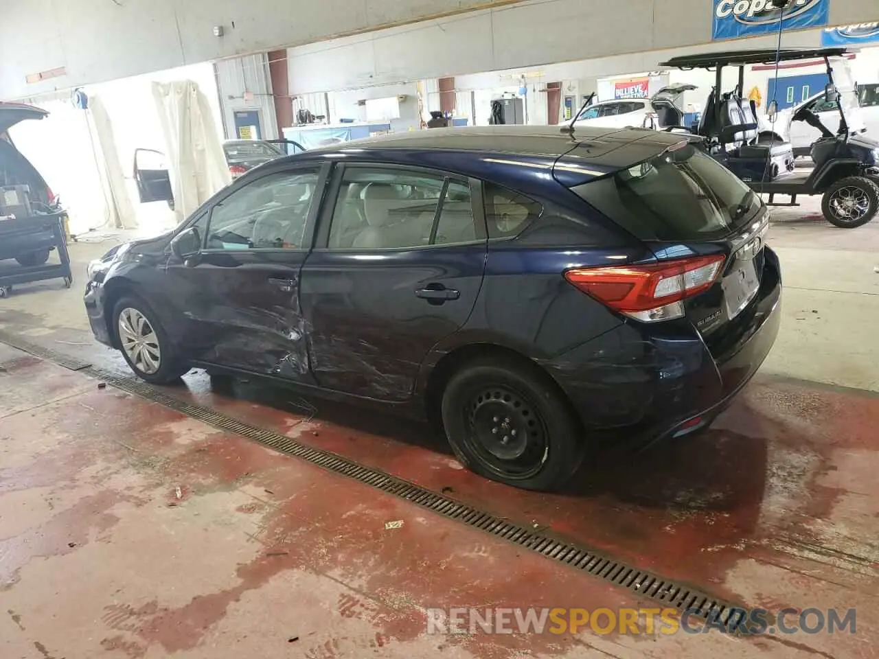 2 fotografías del automóvil dañado 4S3GTAA60K3725095 SUBARU IMPREZA 2019