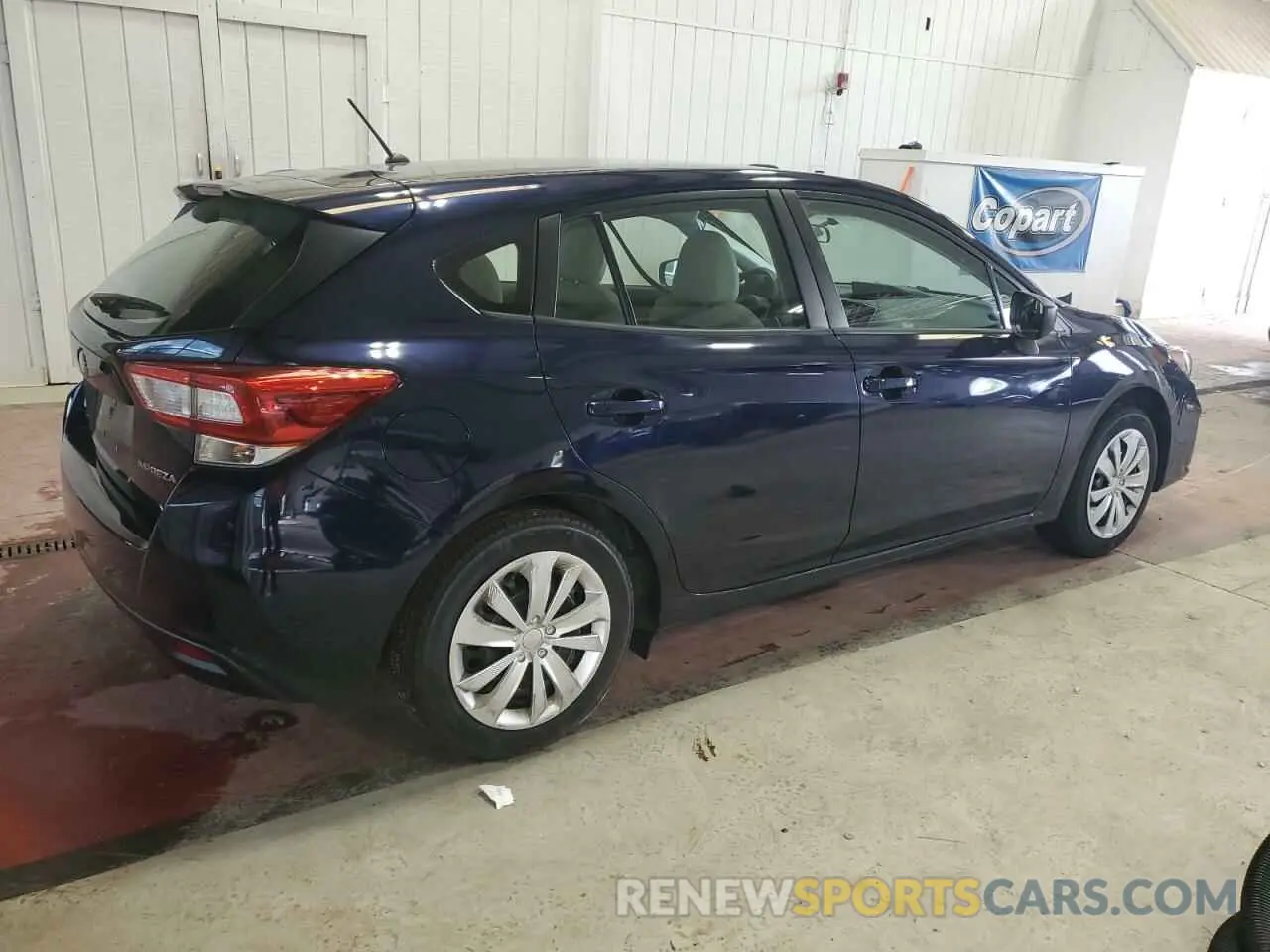 3 fotografías del automóvil dañado 4S3GTAA60K3725095 SUBARU IMPREZA 2019