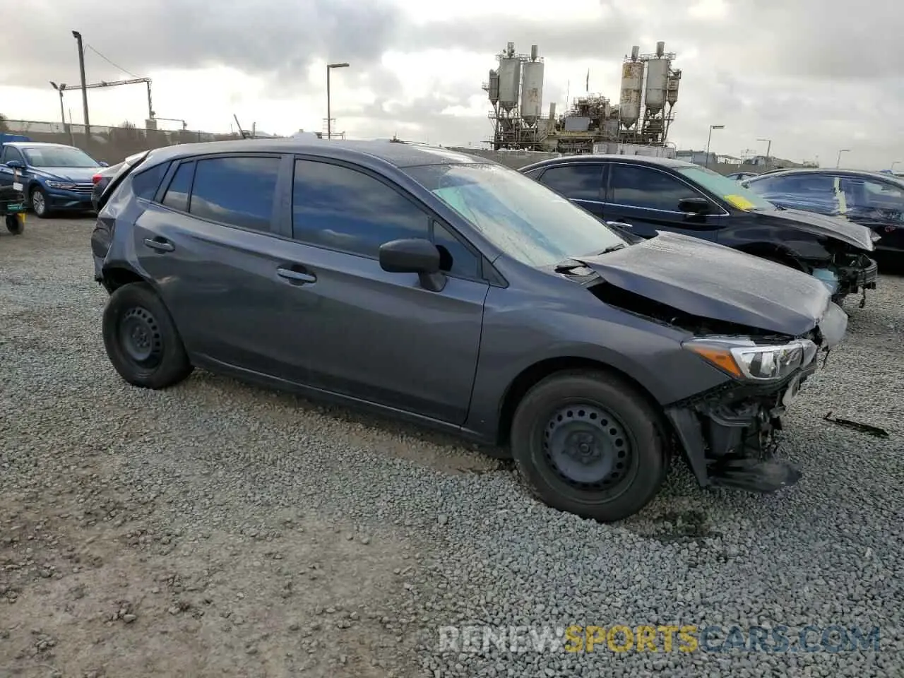 4 fotografías del automóvil dañado 4S3GTAA60K3741152 SUBARU IMPREZA 2019