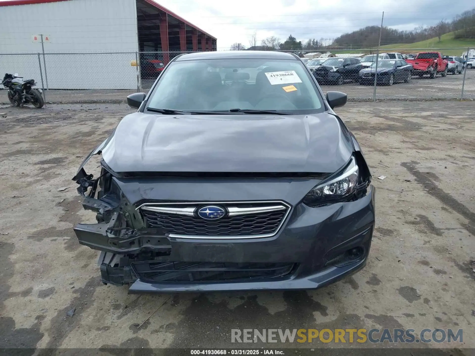 13 fotografías del automóvil dañado 4S3GTAA60K3758517 SUBARU IMPREZA 2019