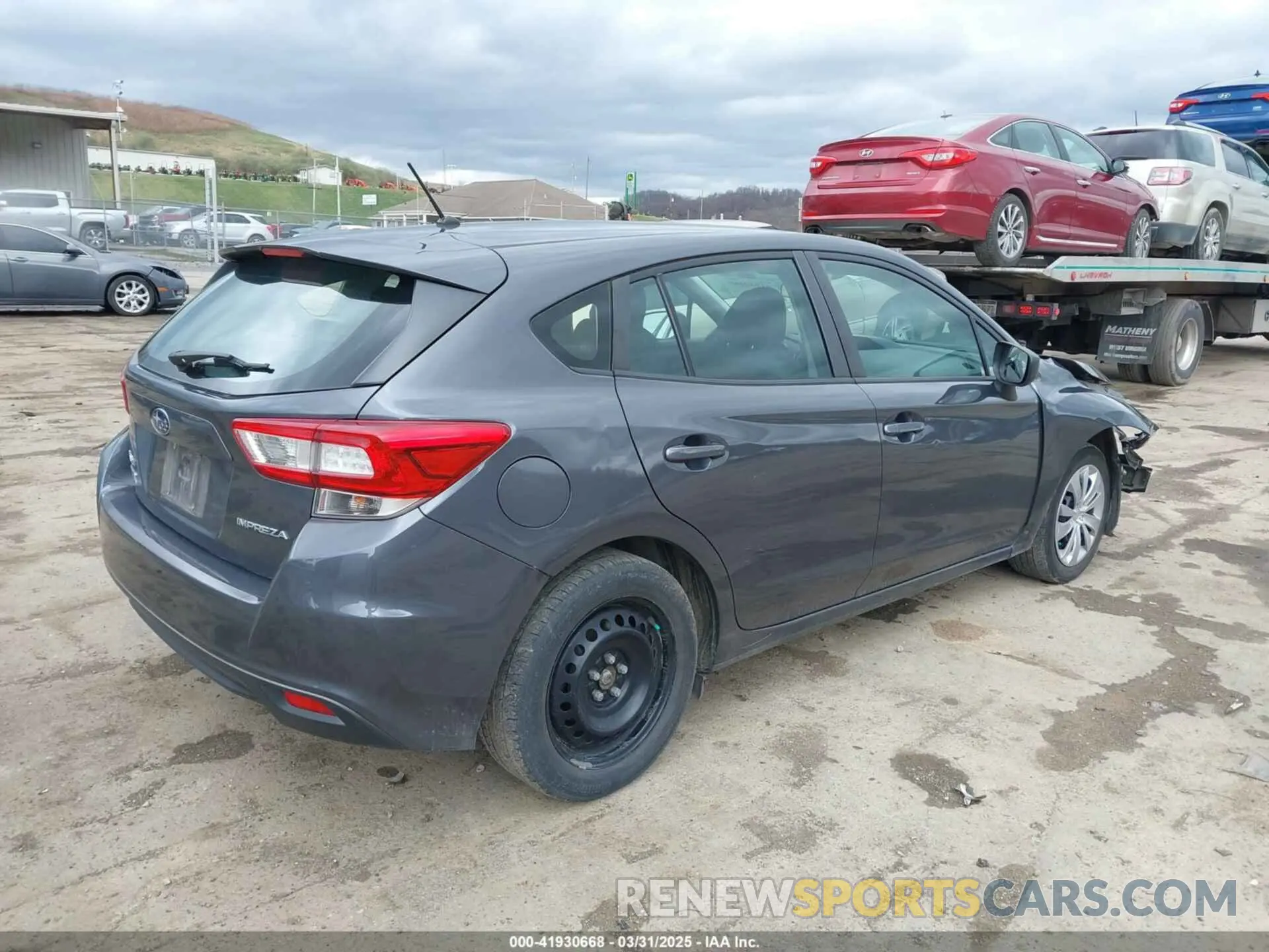 4 fotografías del automóvil dañado 4S3GTAA60K3758517 SUBARU IMPREZA 2019