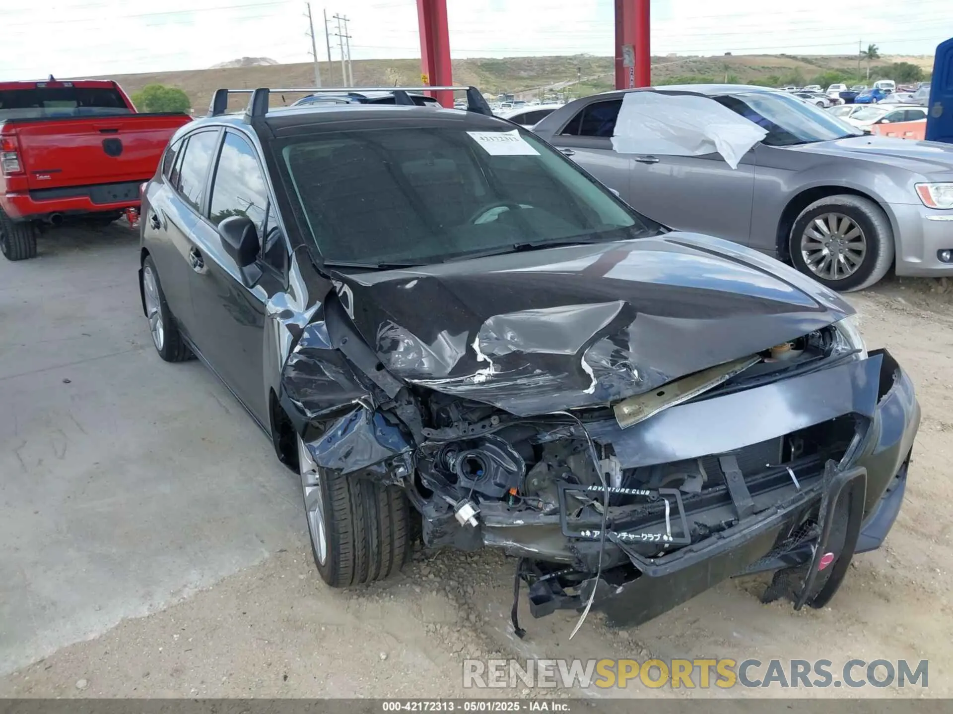 1 fotografías del automóvil dañado 4S3GTAA61K1740636 SUBARU IMPREZA 2019