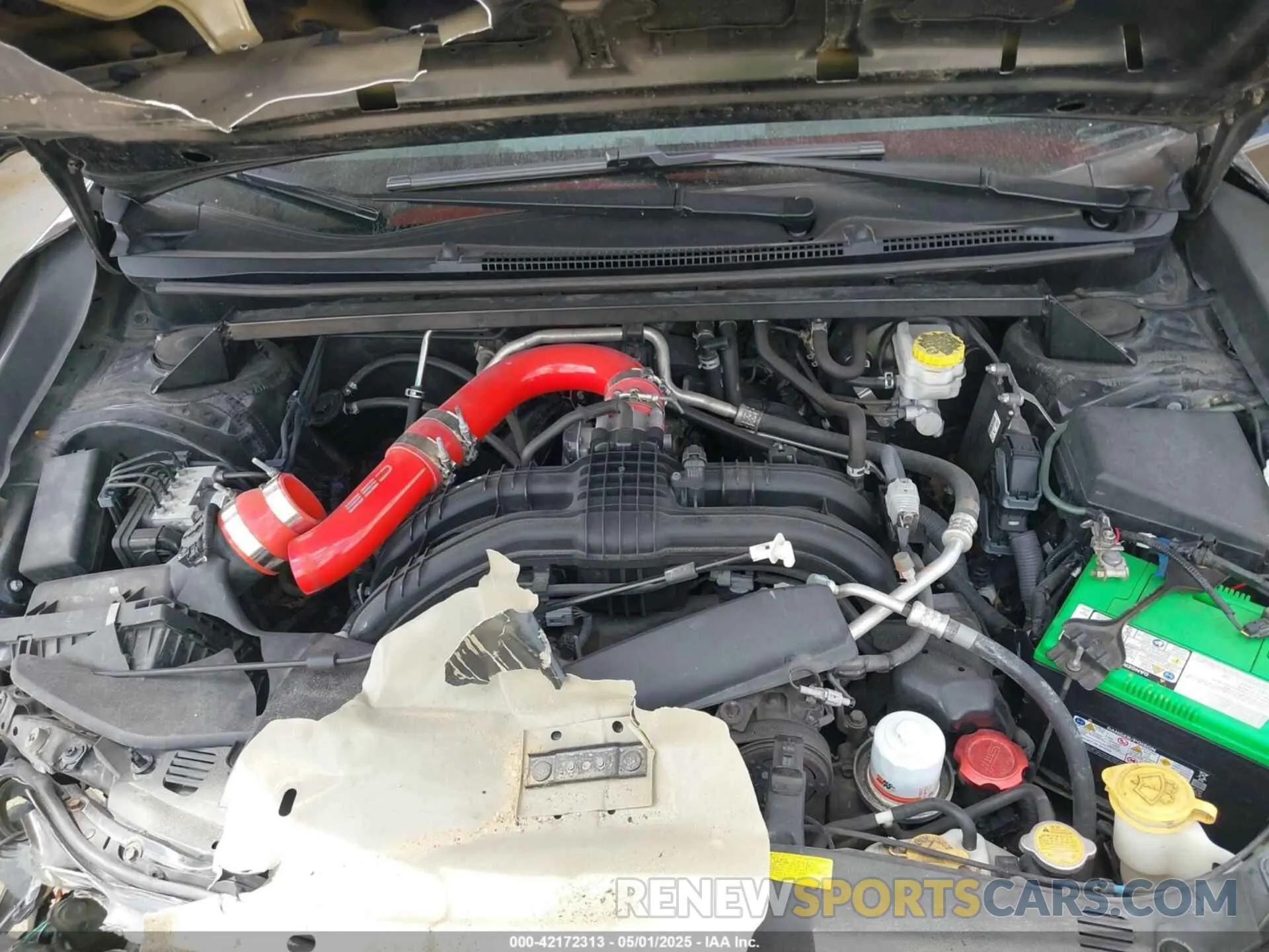 10 fotografías del automóvil dañado 4S3GTAA61K1740636 SUBARU IMPREZA 2019