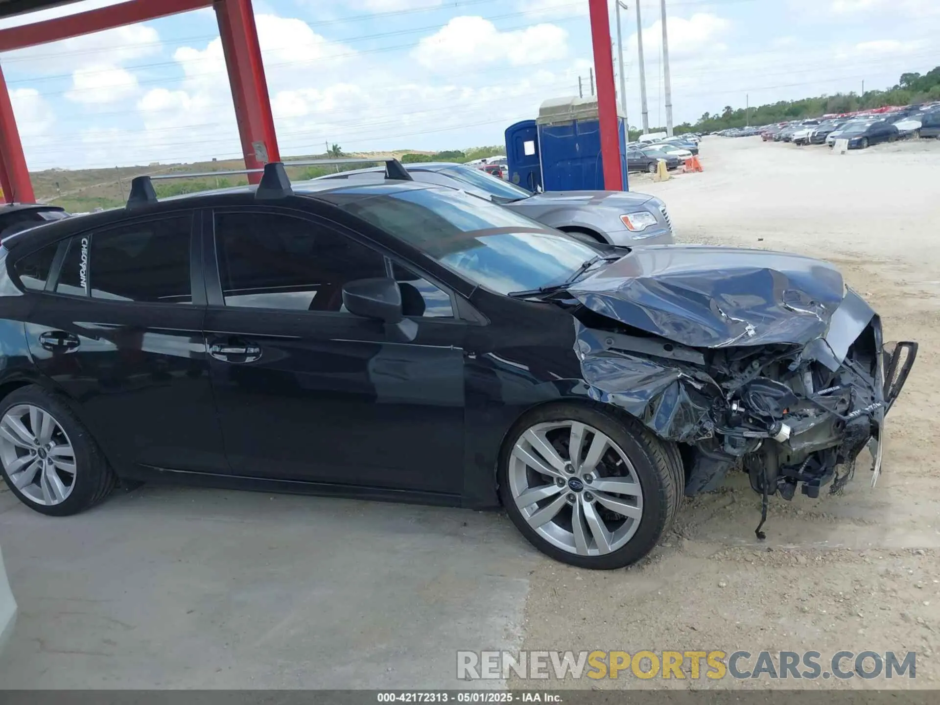 13 fotografías del automóvil dañado 4S3GTAA61K1740636 SUBARU IMPREZA 2019