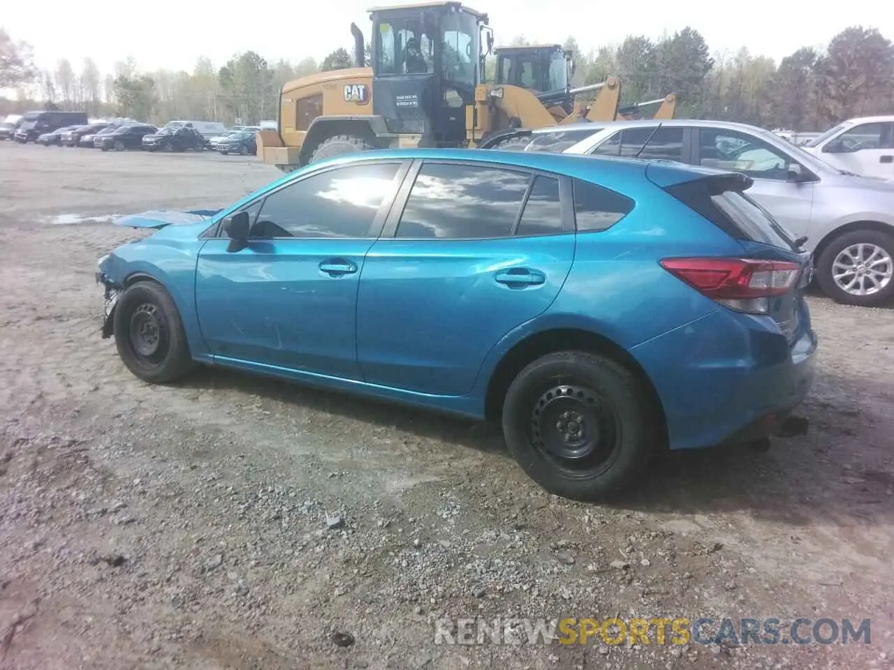 2 fotografías del automóvil dañado 4S3GTAA61K3724411 SUBARU IMPREZA 2019