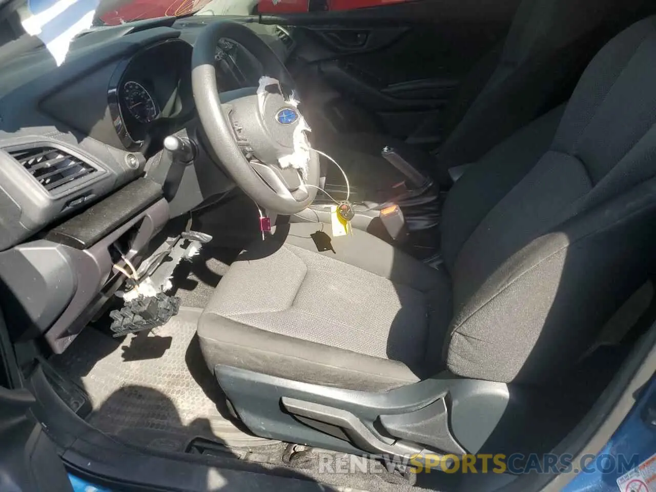 7 fotografías del automóvil dañado 4S3GTAA61K3724411 SUBARU IMPREZA 2019