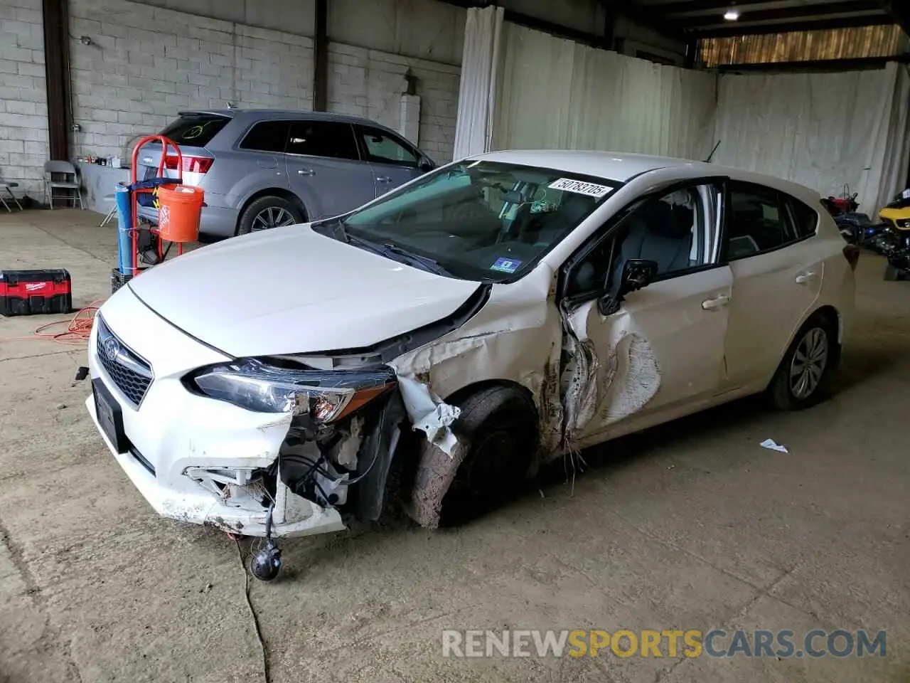 1 fotografías del automóvil dañado 4S3GTAA61K3728054 SUBARU IMPREZA 2019