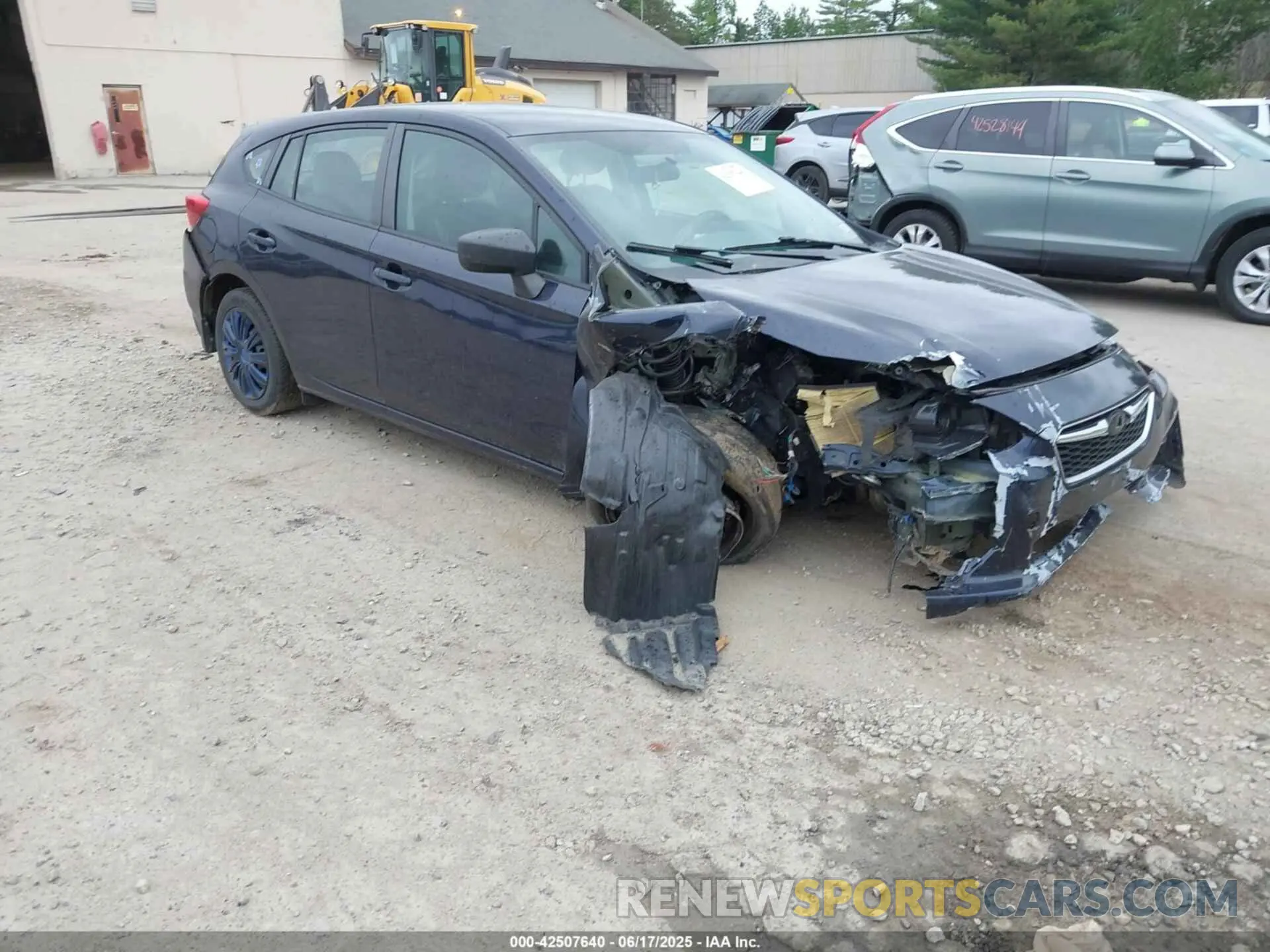 1 fotografías del automóvil dañado 4S3GTAA62K3750029 SUBARU IMPREZA 2019