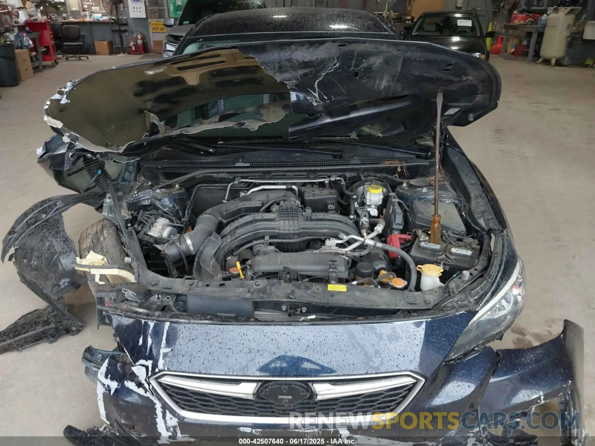 10 fotografías del automóvil dañado 4S3GTAA62K3750029 SUBARU IMPREZA 2019