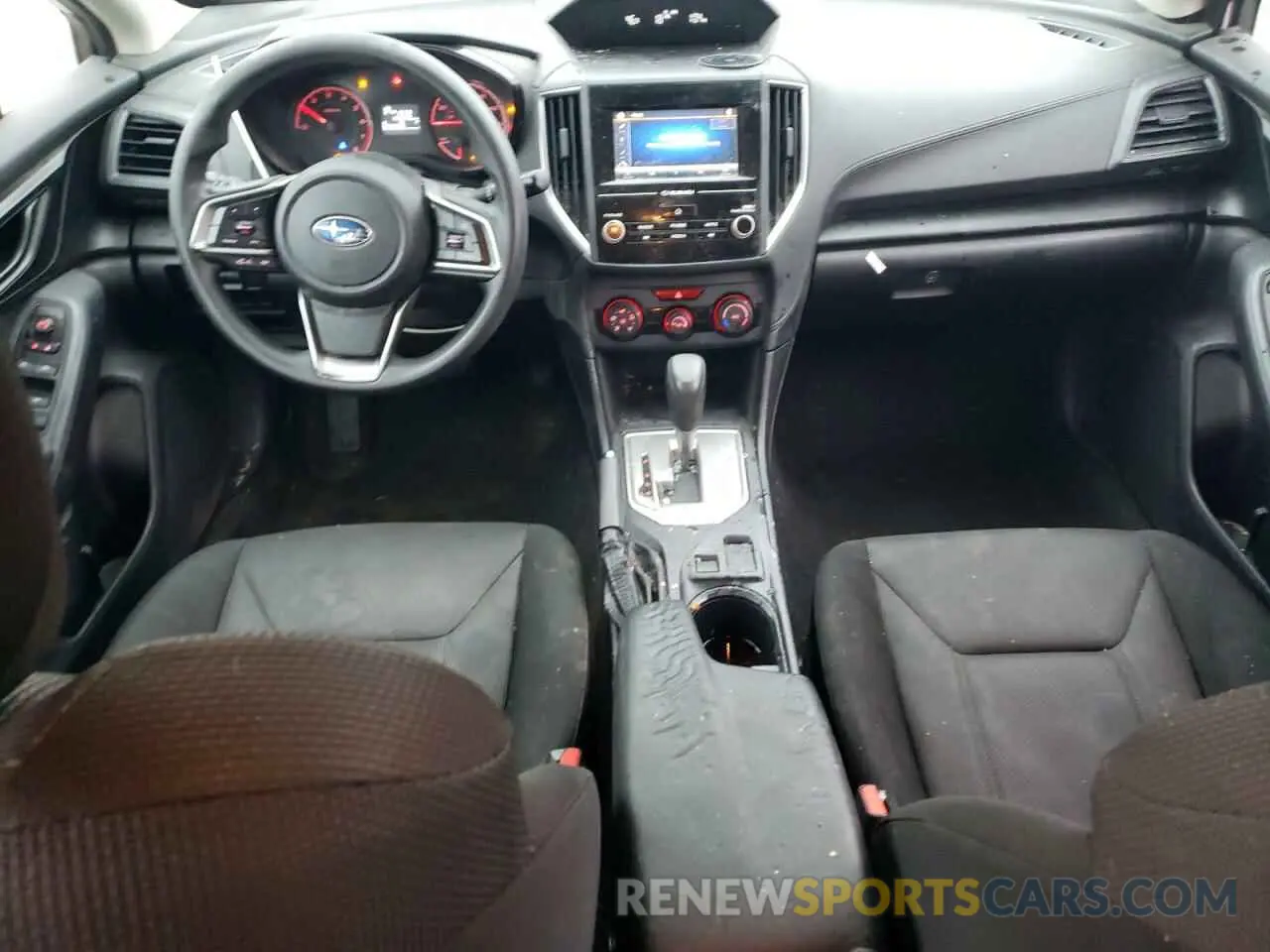 8 fotografías del automóvil dañado 4S3GTAA64K3700975 SUBARU IMPREZA 2019