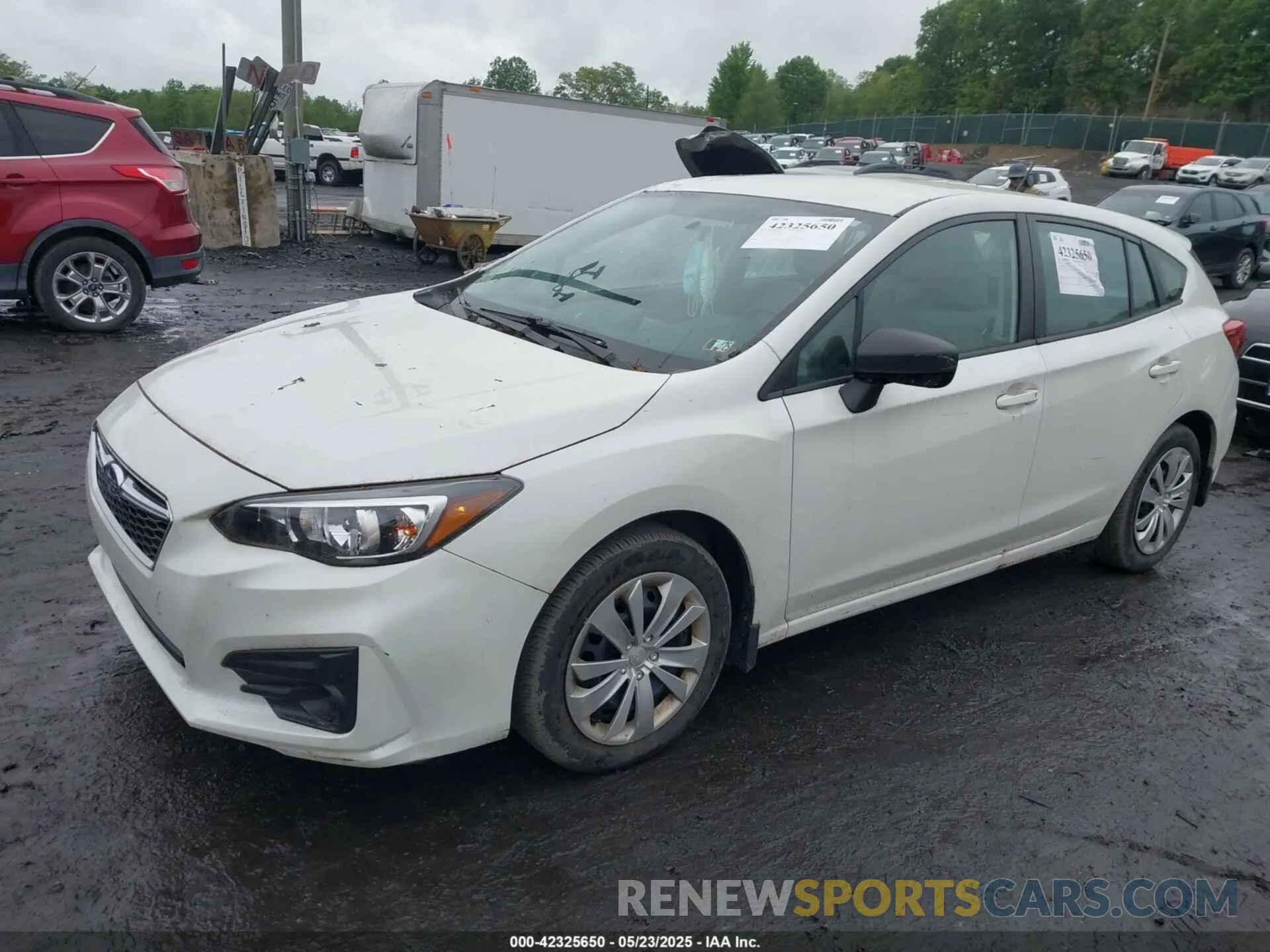 2 fotografías del automóvil dañado 4S3GTAA64K3705254 SUBARU IMPREZA 2019