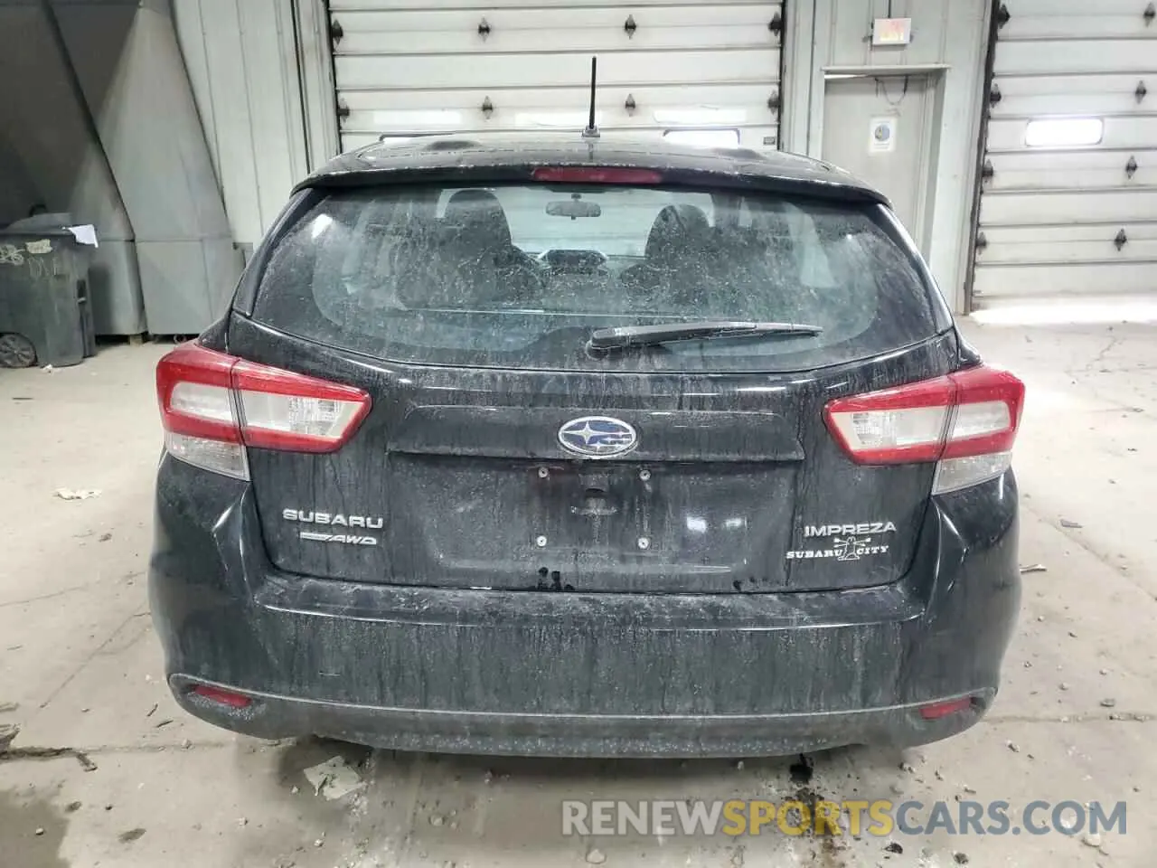 6 fotografías del automóvil dañado 4S3GTAA64K3727335 SUBARU IMPREZA 2019