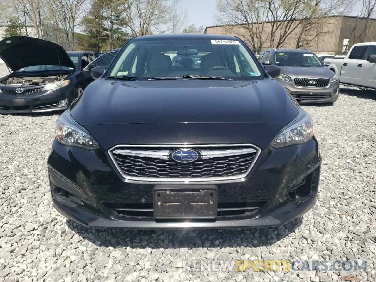 5 fotografías del automóvil dañado 4S3GTAA64K3749187 SUBARU IMPREZA 2019