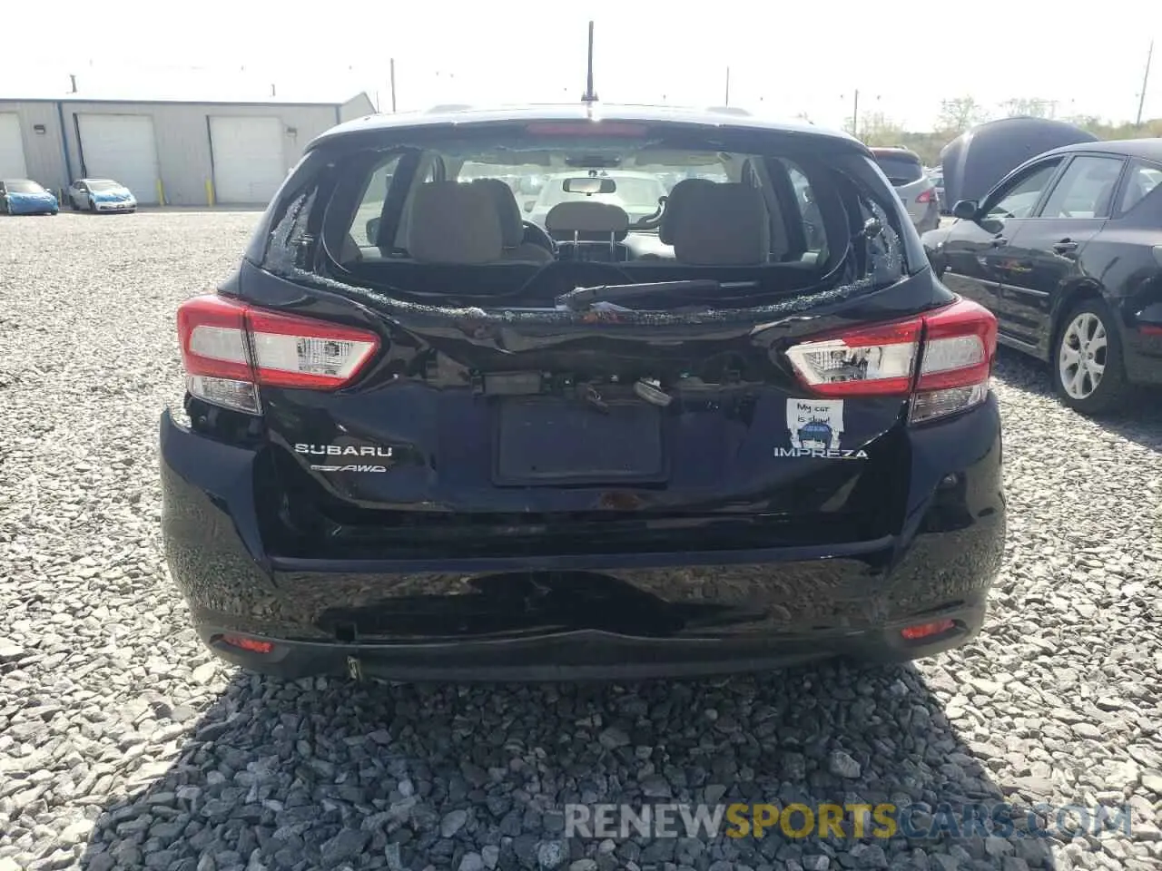 6 fotografías del automóvil dañado 4S3GTAA64K3749187 SUBARU IMPREZA 2019