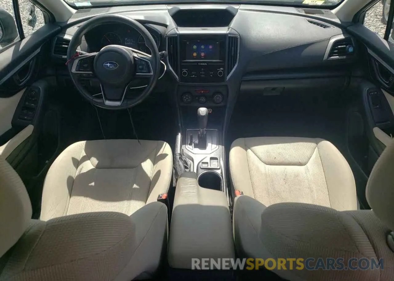 8 fotografías del automóvil dañado 4S3GTAA64K3749187 SUBARU IMPREZA 2019
